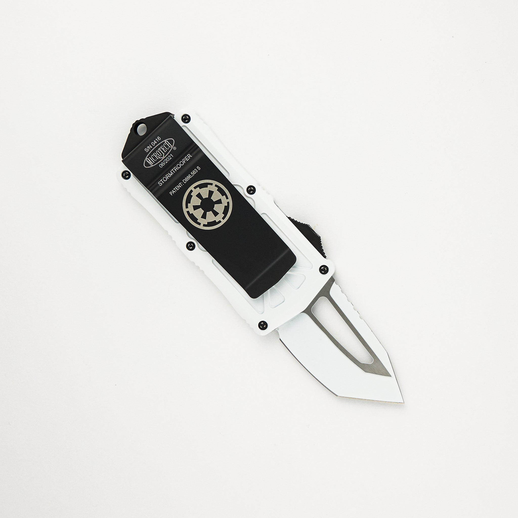 Microtech Exocet T/E ST White - White Standard 158-1 ST