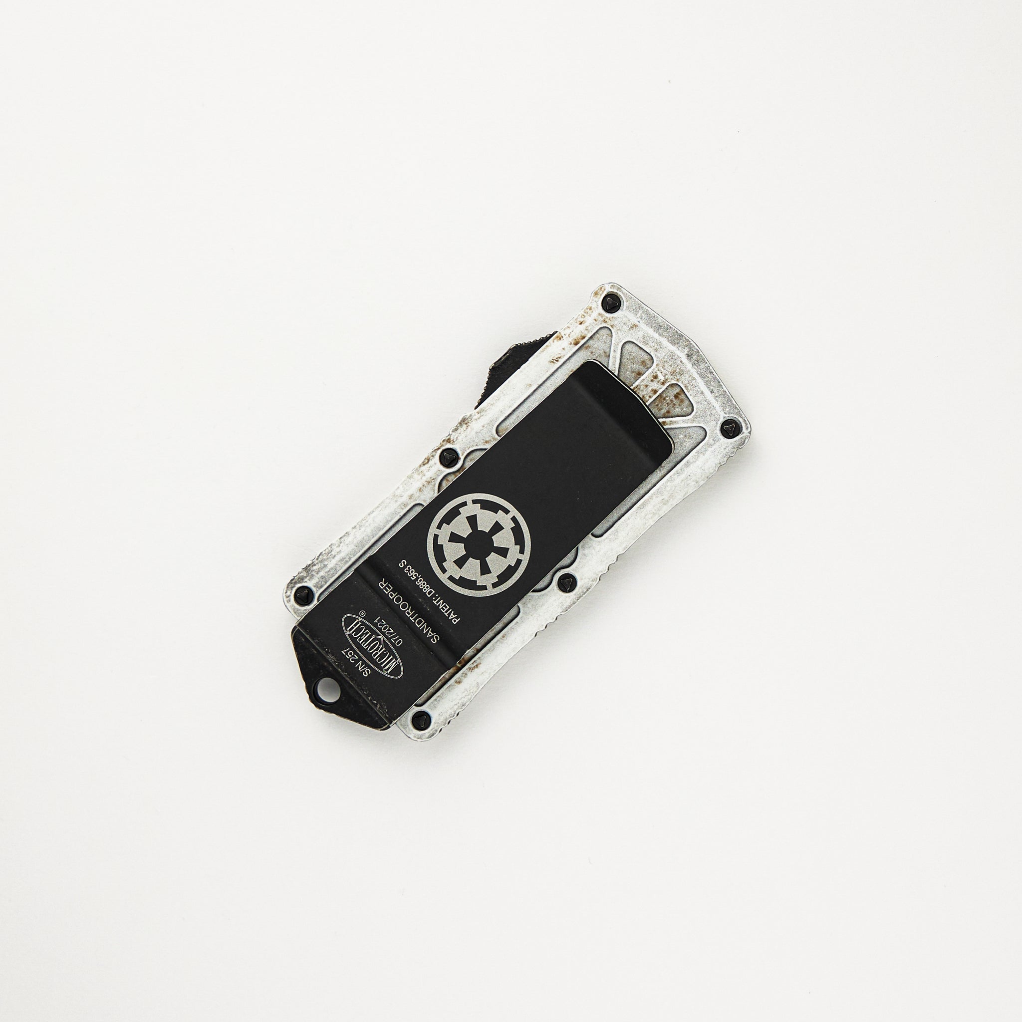 Microtech Exocet D/E SA Sandtrooper Standard Full Serrated 157-3 SA