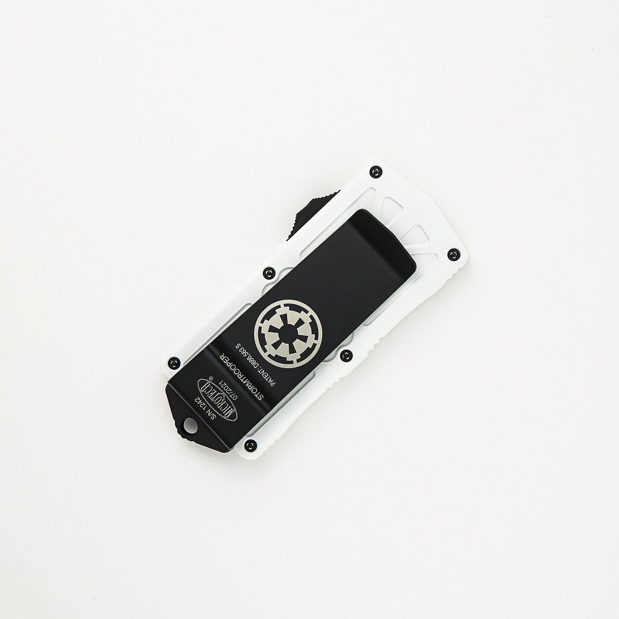 Microtech Exocet D/E ST White - White Standard 157-1 ST