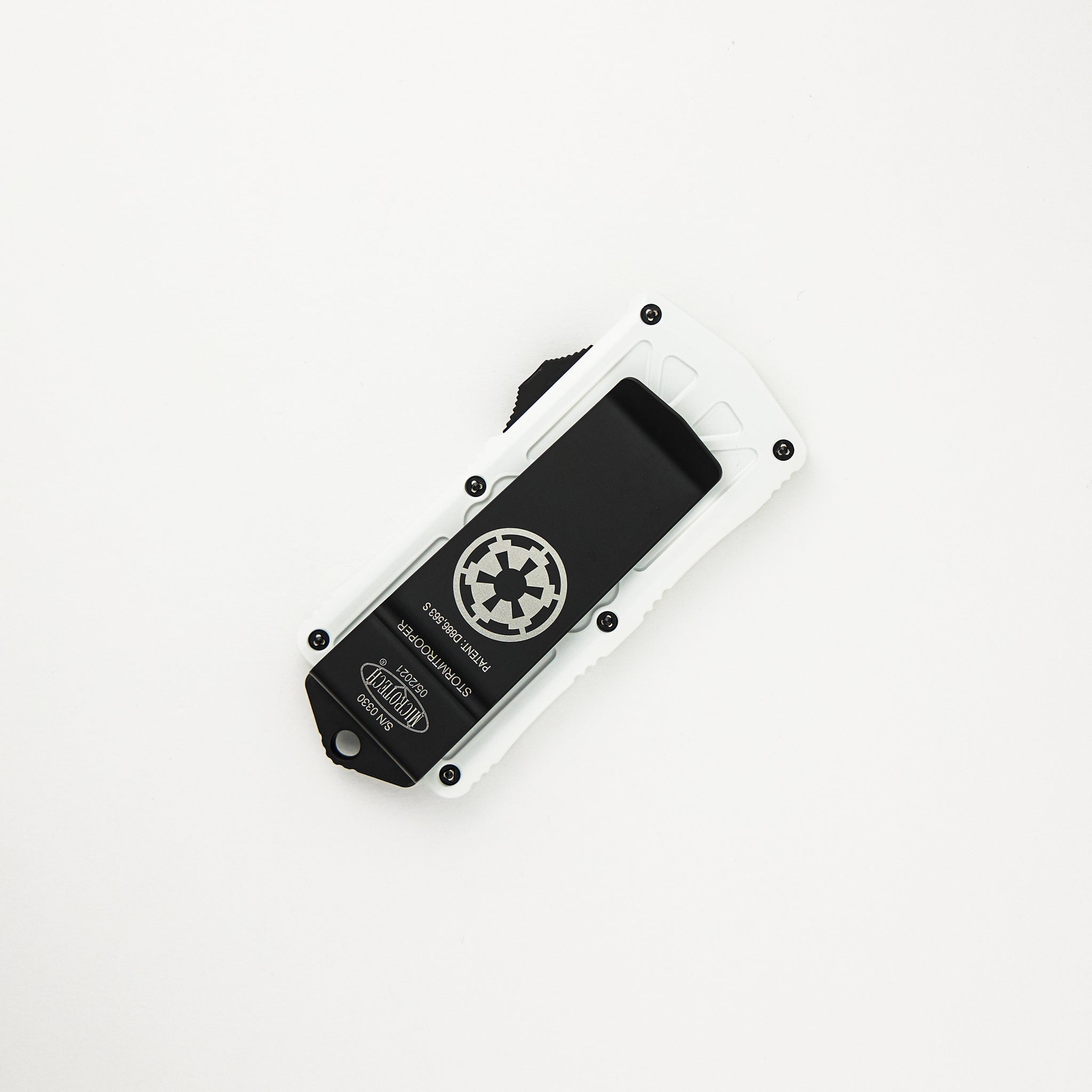 Microtech Exocet D/E ST White - White Standard 157-1 ST