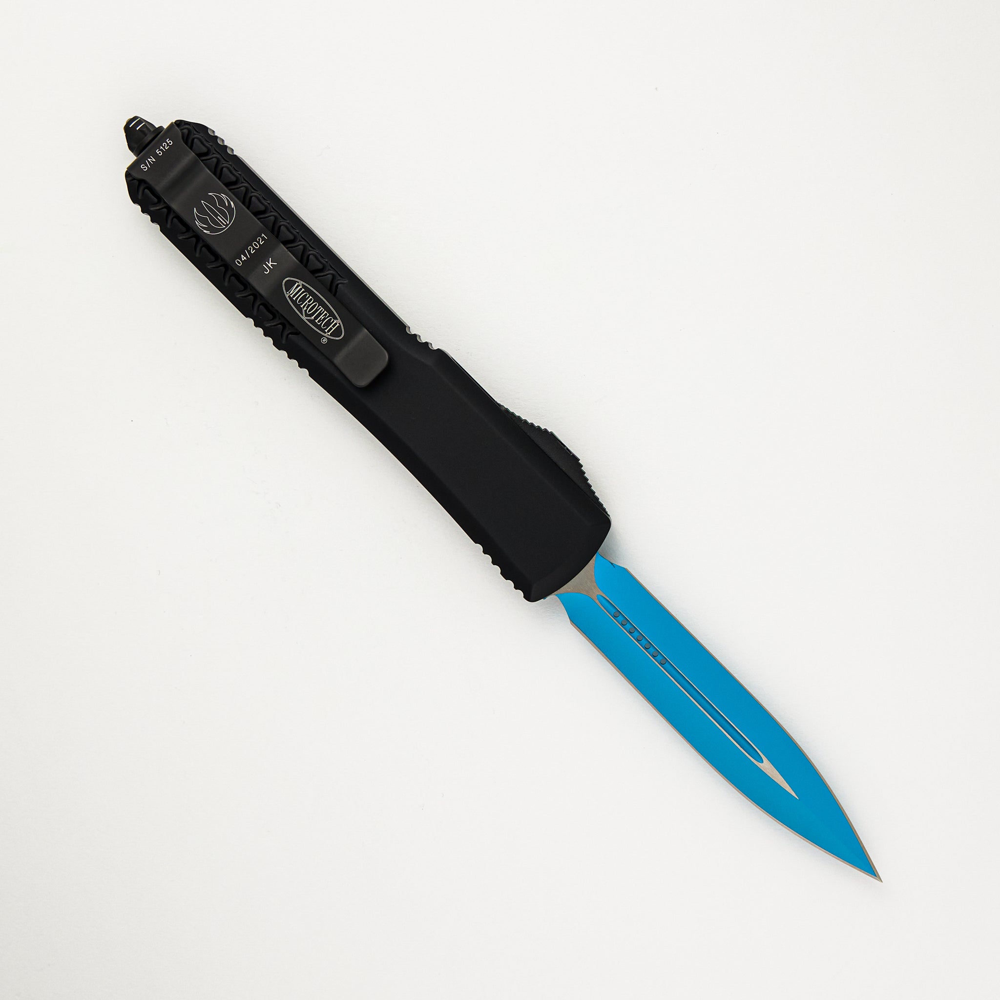 Microtech Ultratech D/E JK Blue Standard 122-1 JK