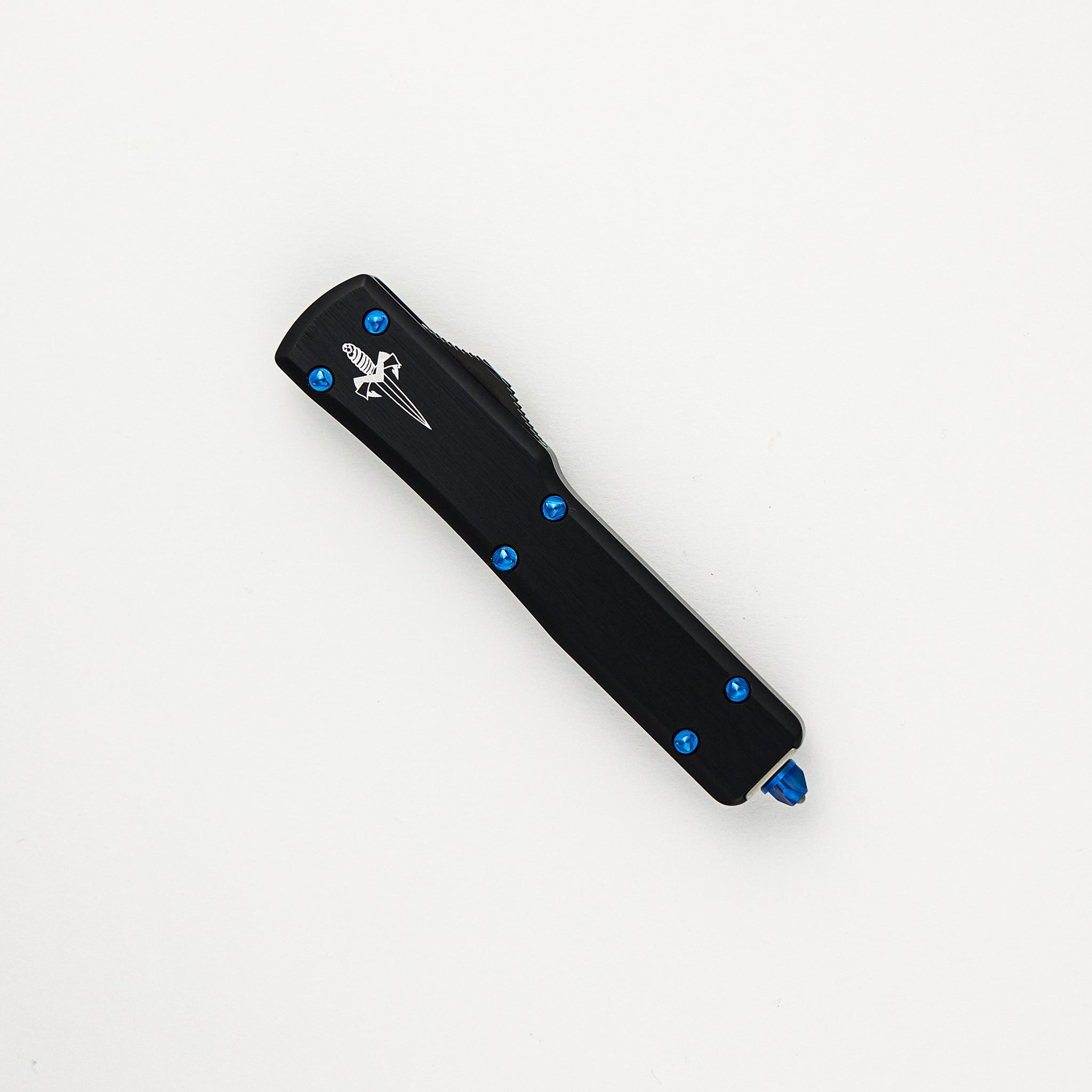 Marfione Custom Knives UTX-70 - D/E Spike Grind Mirror Polish - Hefted Alloy