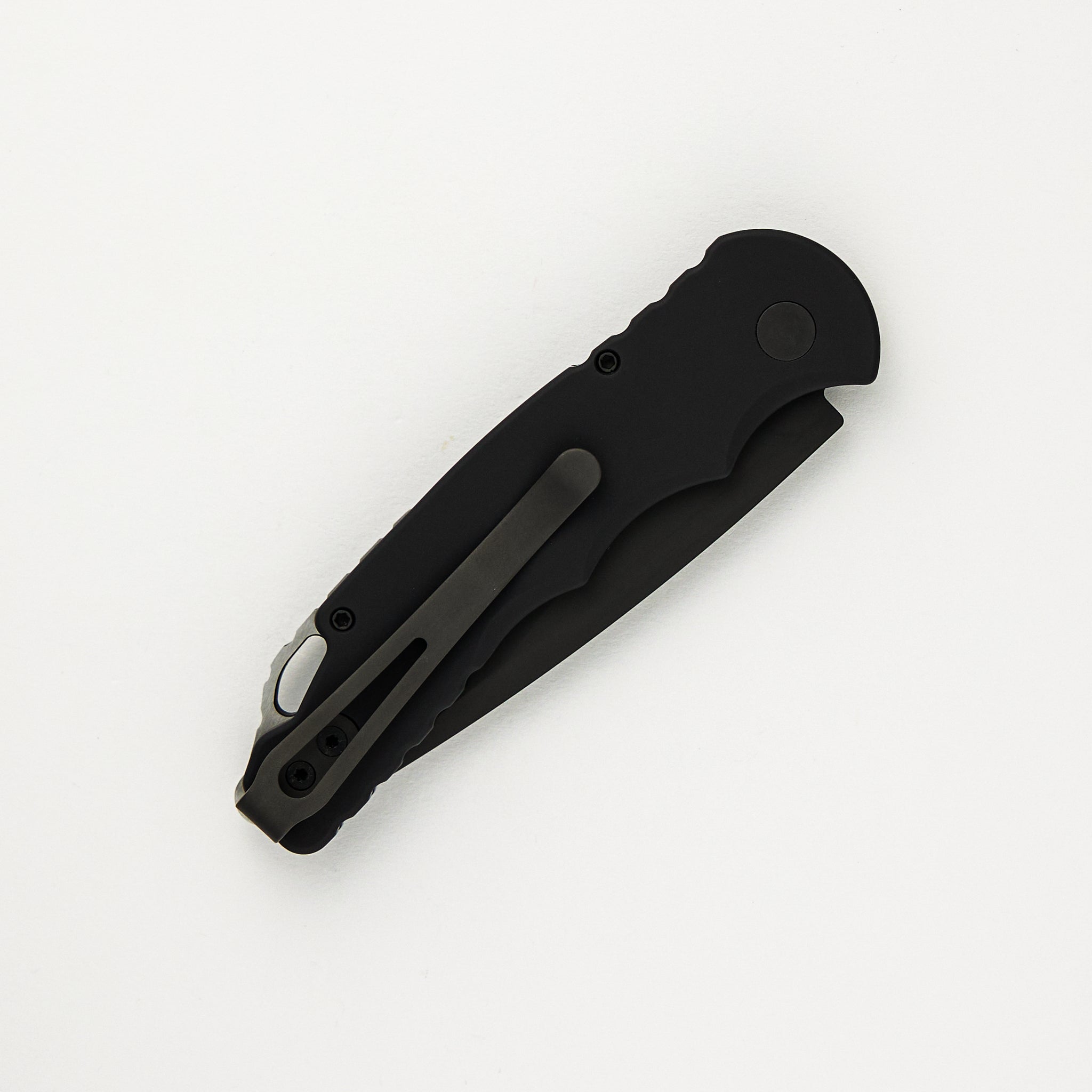 TR-5 Auto - Black Handle - Black DLC S35VN Blade - T503