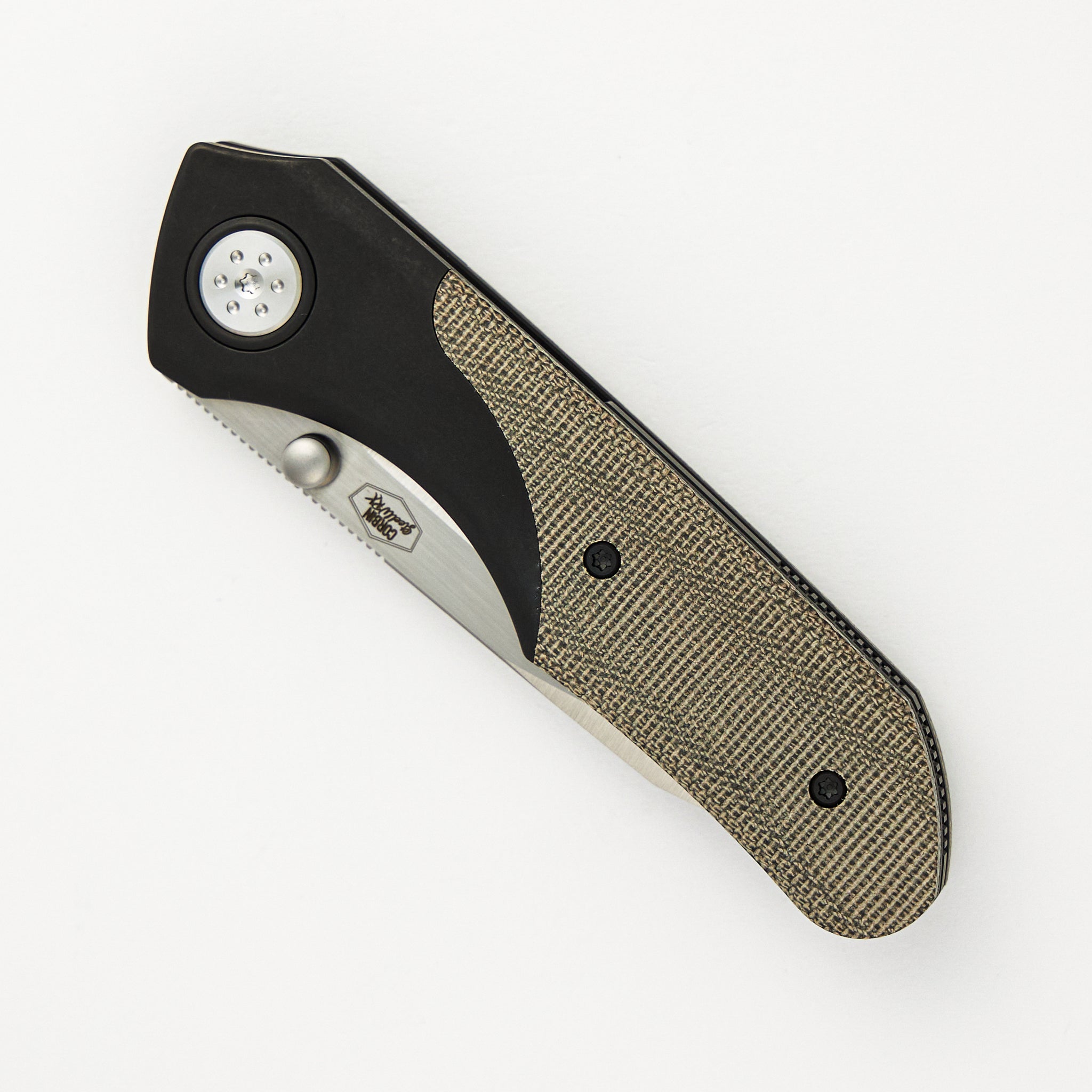 Keen - Titanium/Micarta Handle - M390 Blade
