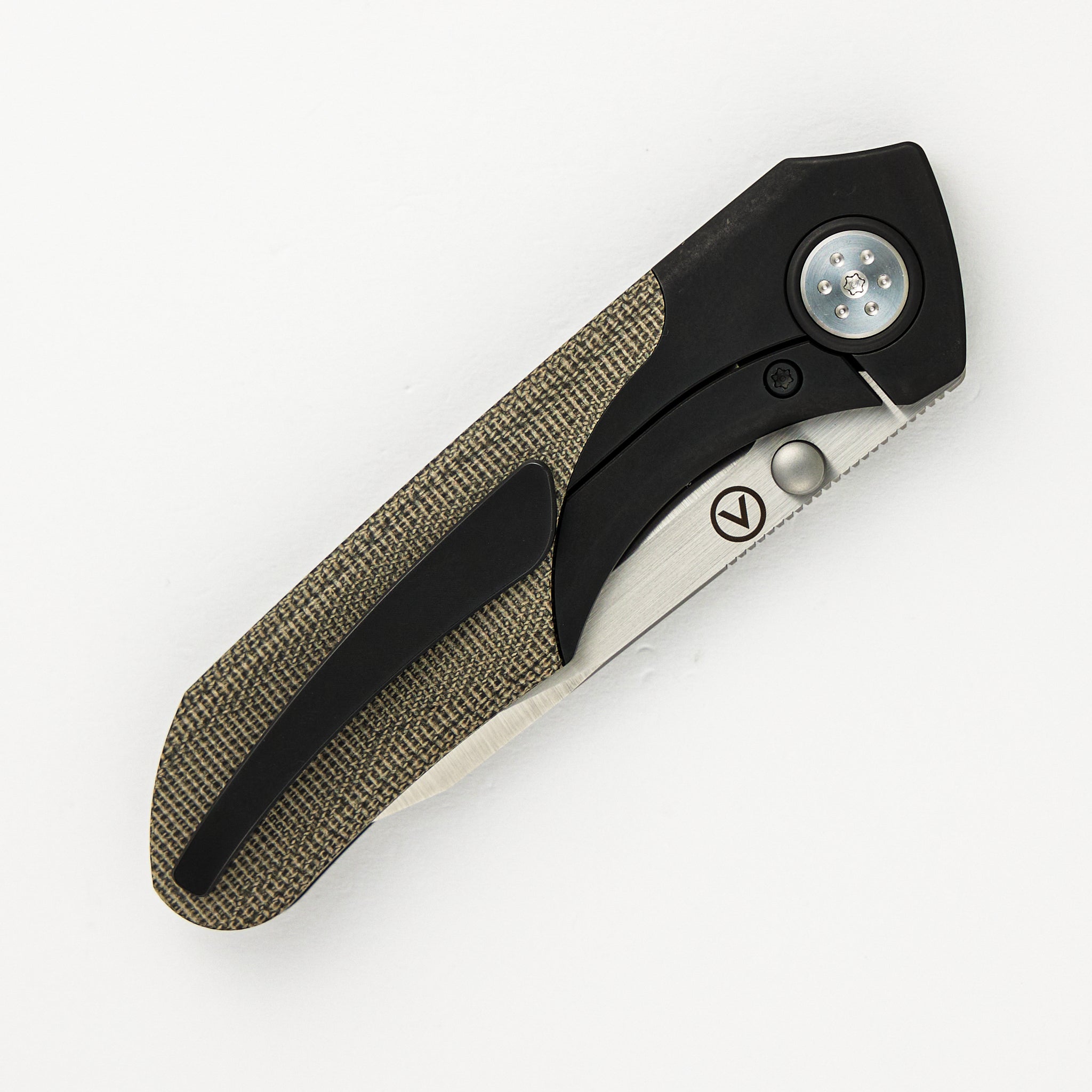 Keen - Titanium/Micarta Handle - M390 Blade