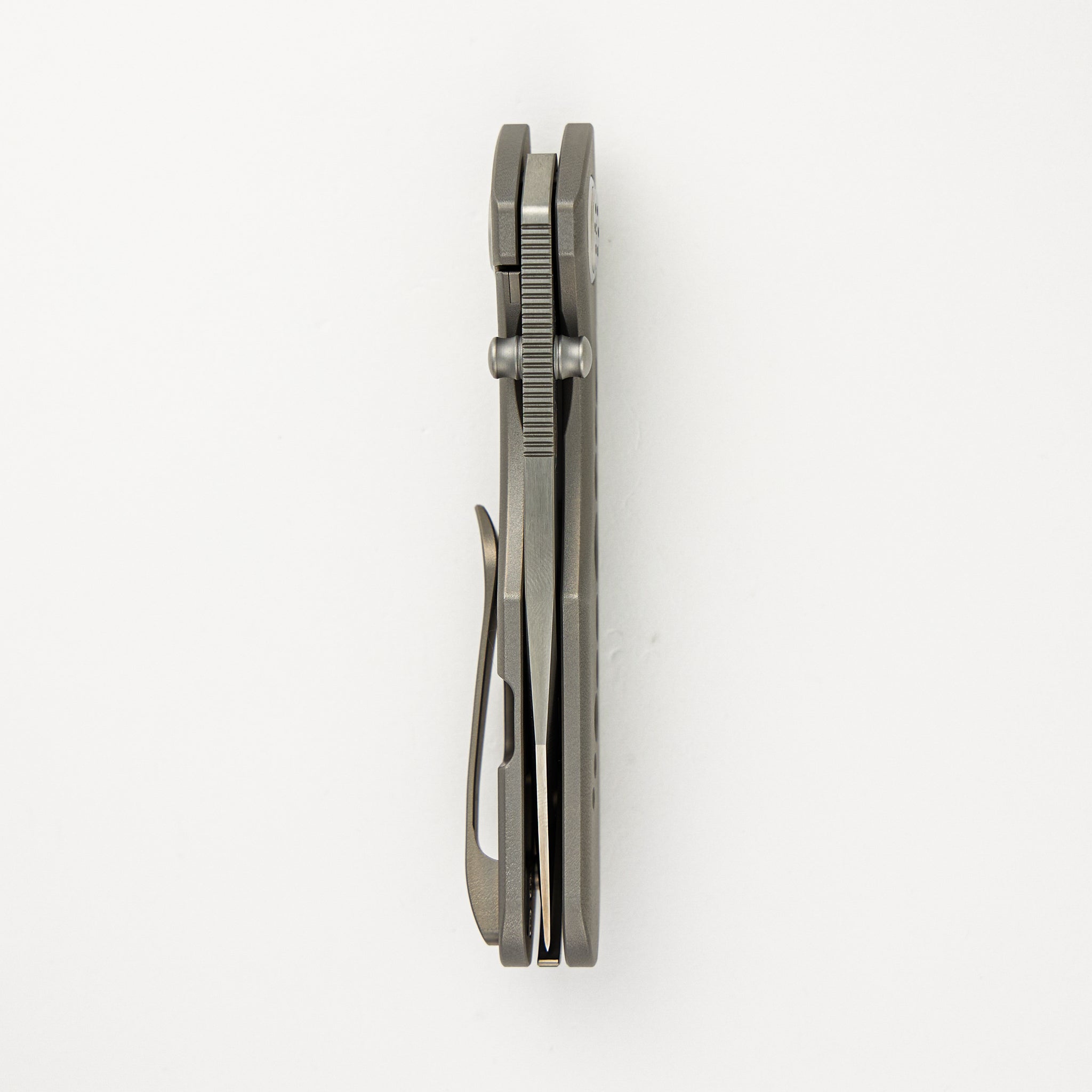 Keen - Titanium W/ Holes Handle - M390 Blade