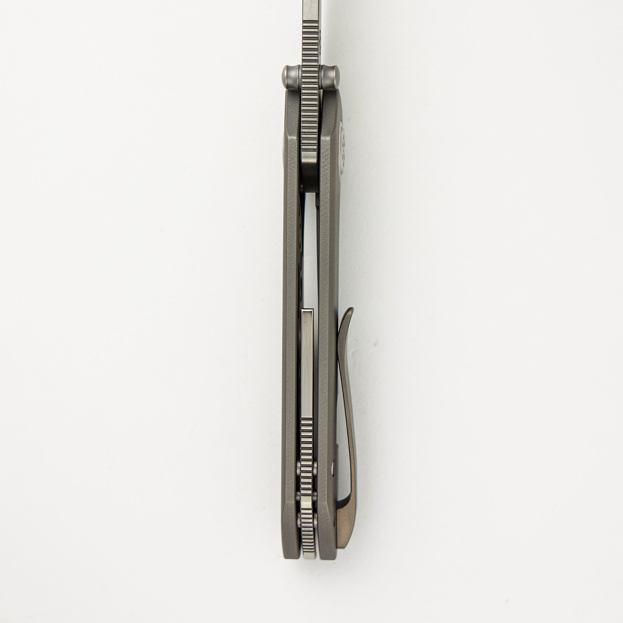 Keen - Titanium W/ Holes Handle - M390 Blade