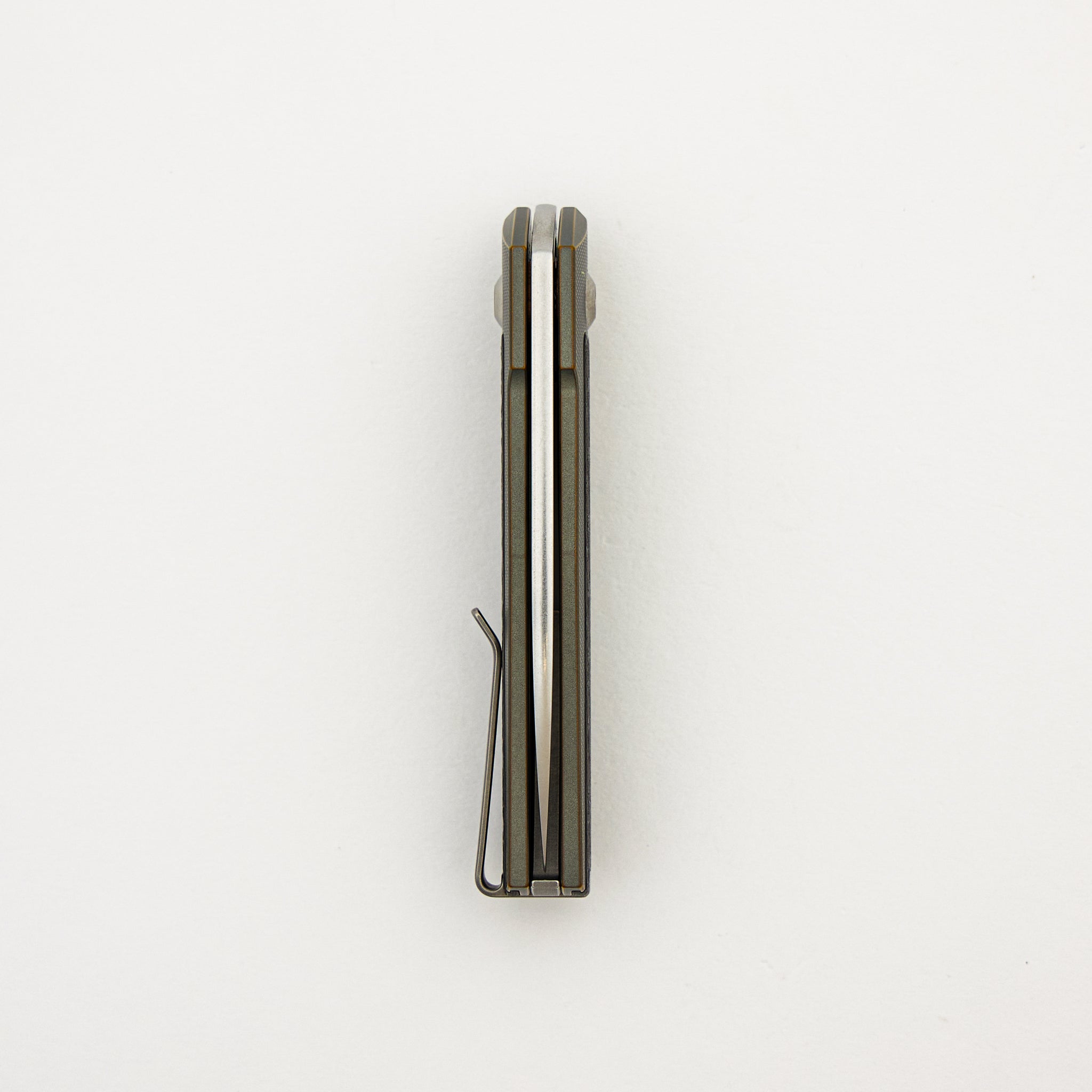 ARN - Cuprum/Satin - Titanium Handle - Carbon Fiber Inlays - RWL34 Blade - #127