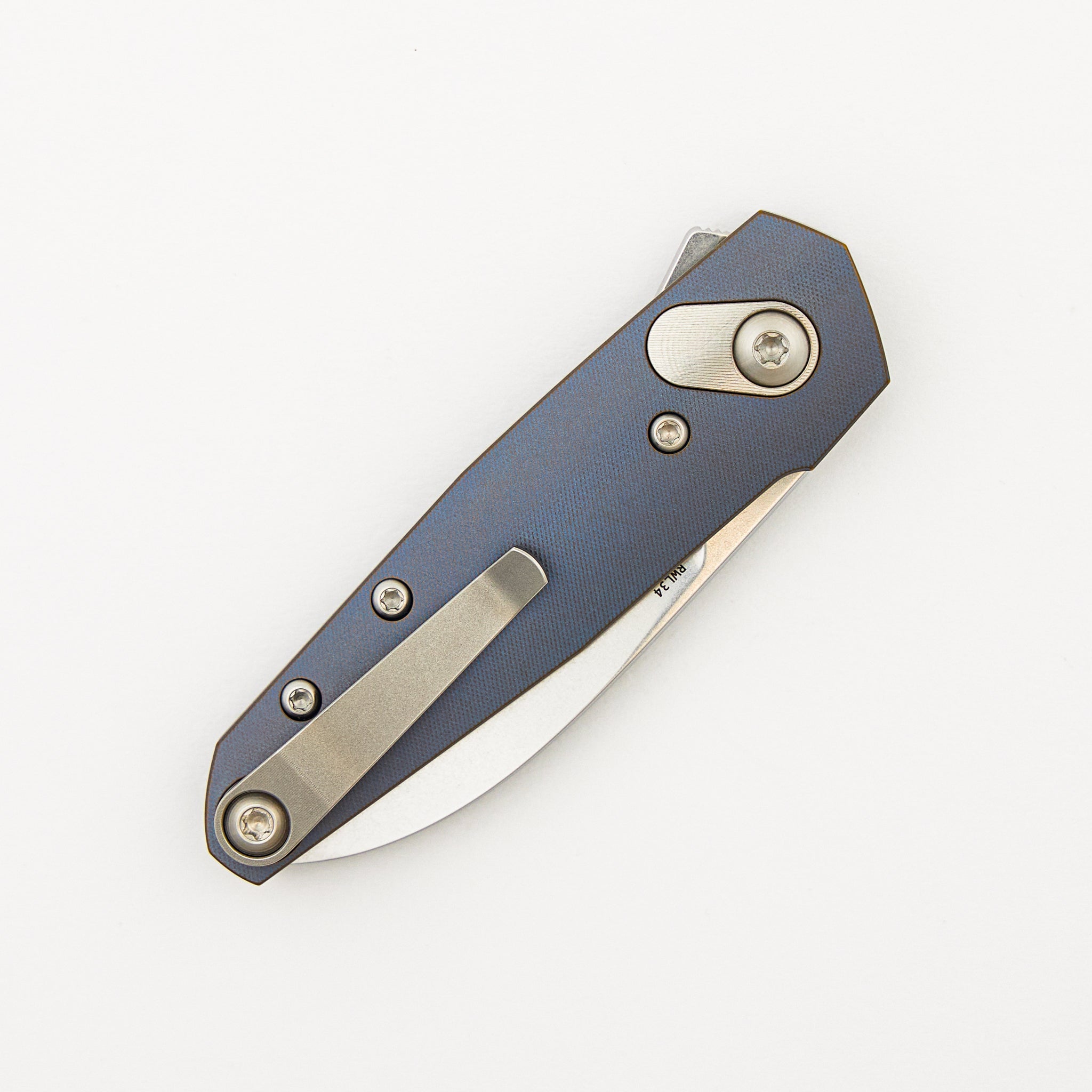 Aros - Kobolt/Satin Titanium Handle - RWL34 Blade