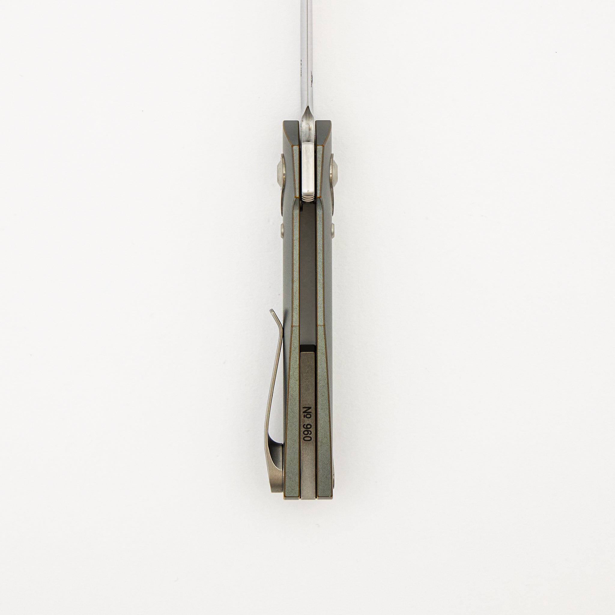 Aros - Cuprum/Satin Titanium Handle - RWL34 Blade