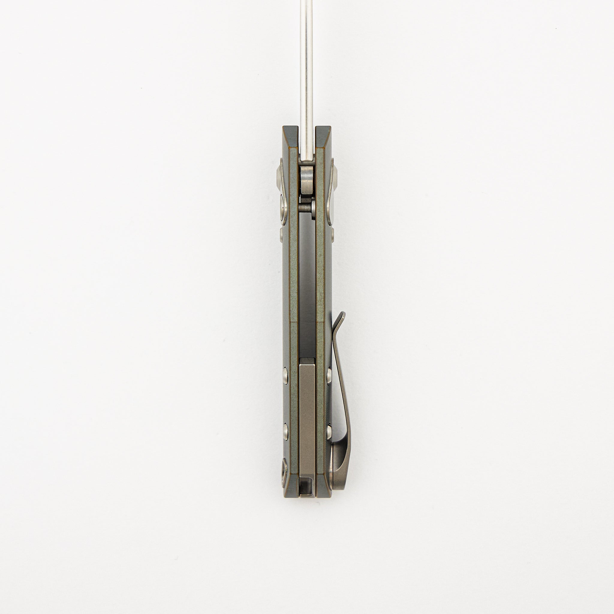 Aros - Cuprum/Satin Titanium Handle - RWL34 Blade