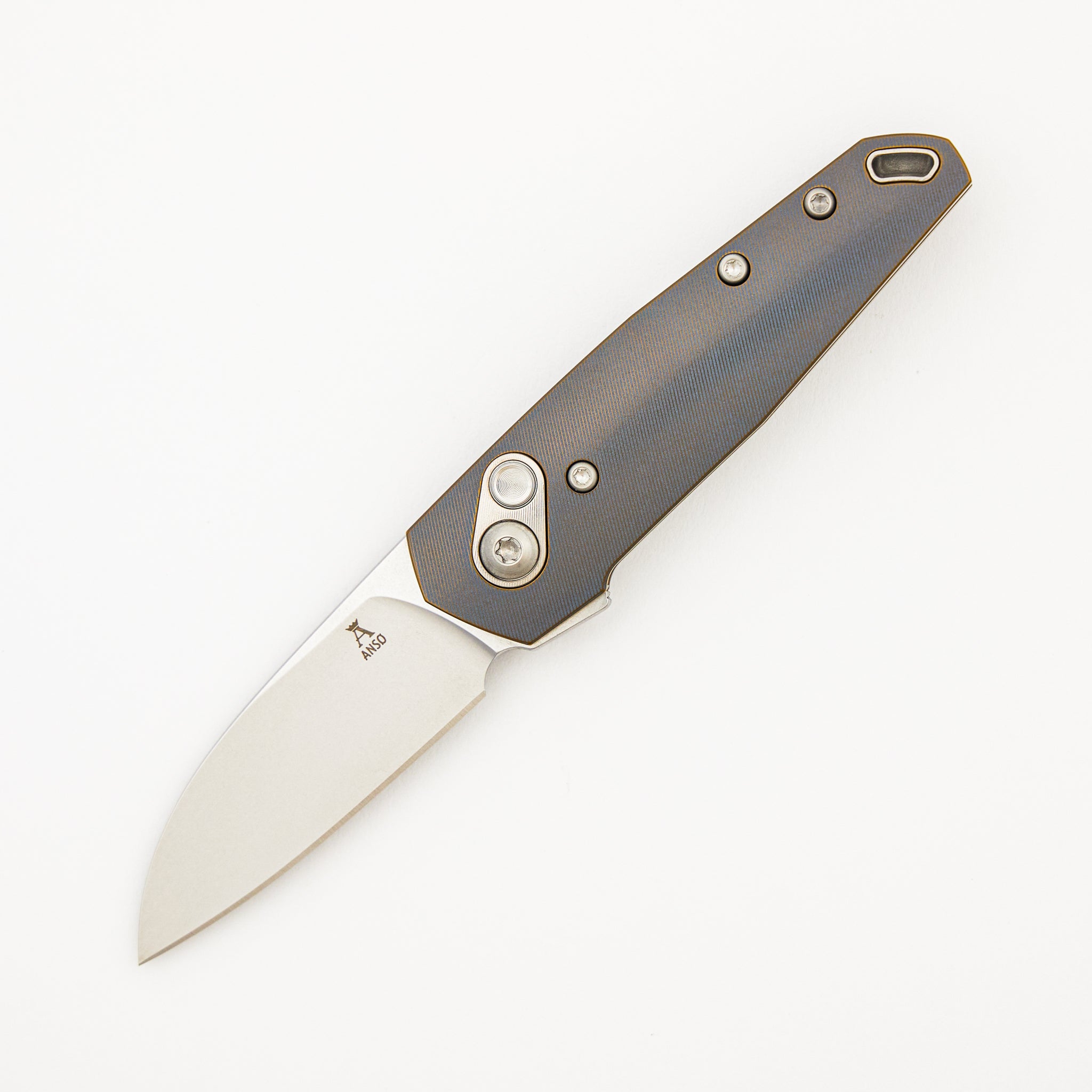 Aros - Kobolt/Satin Titanium Handle - RWL34 Blade