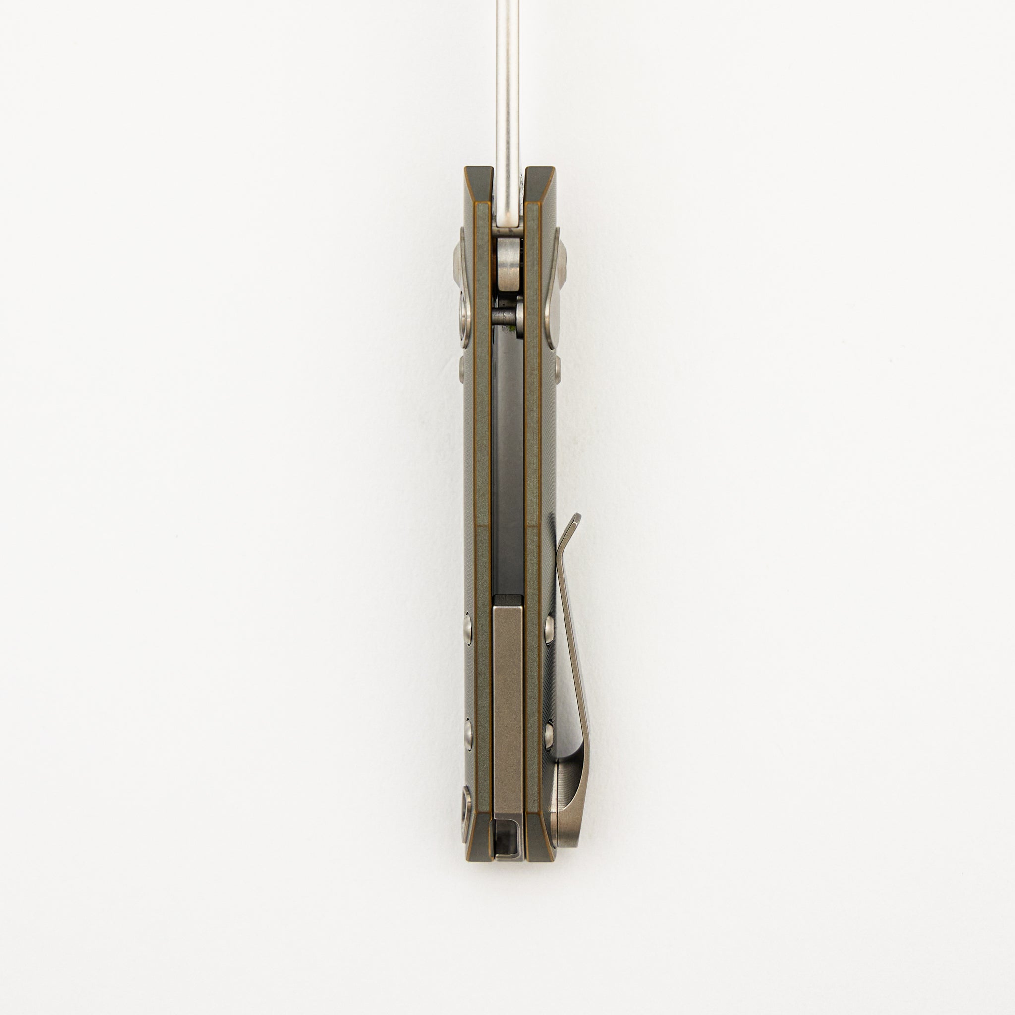 Aros - Cuprum/Satin Titanium Handle - RWL34 Blade