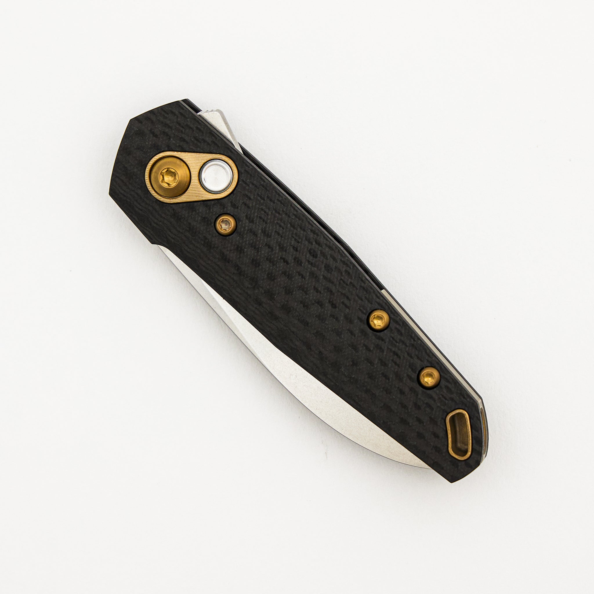 Aros - Amber - Carbon Fiber Handle - RWL34 Blade