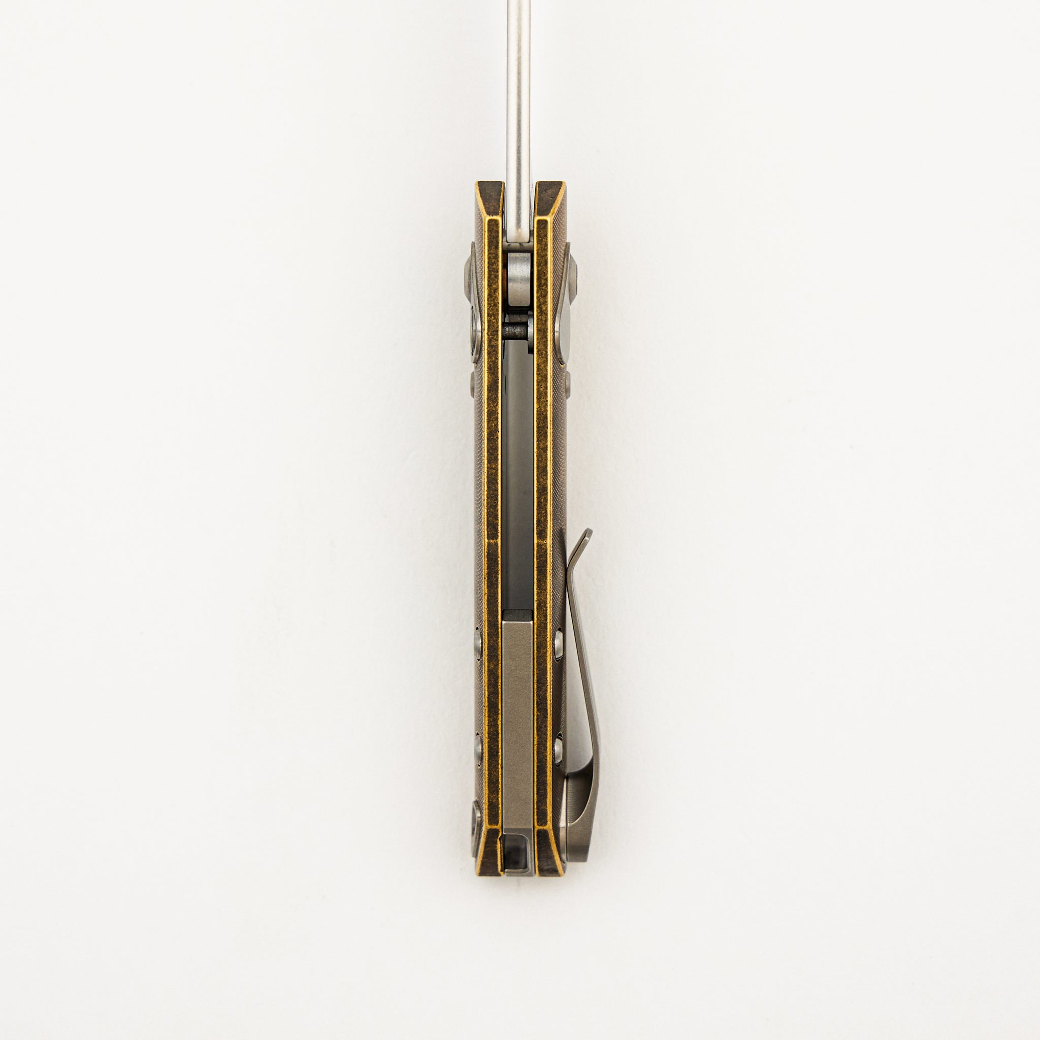 Aros - Satin - Brass Handle - RWL34 Blade