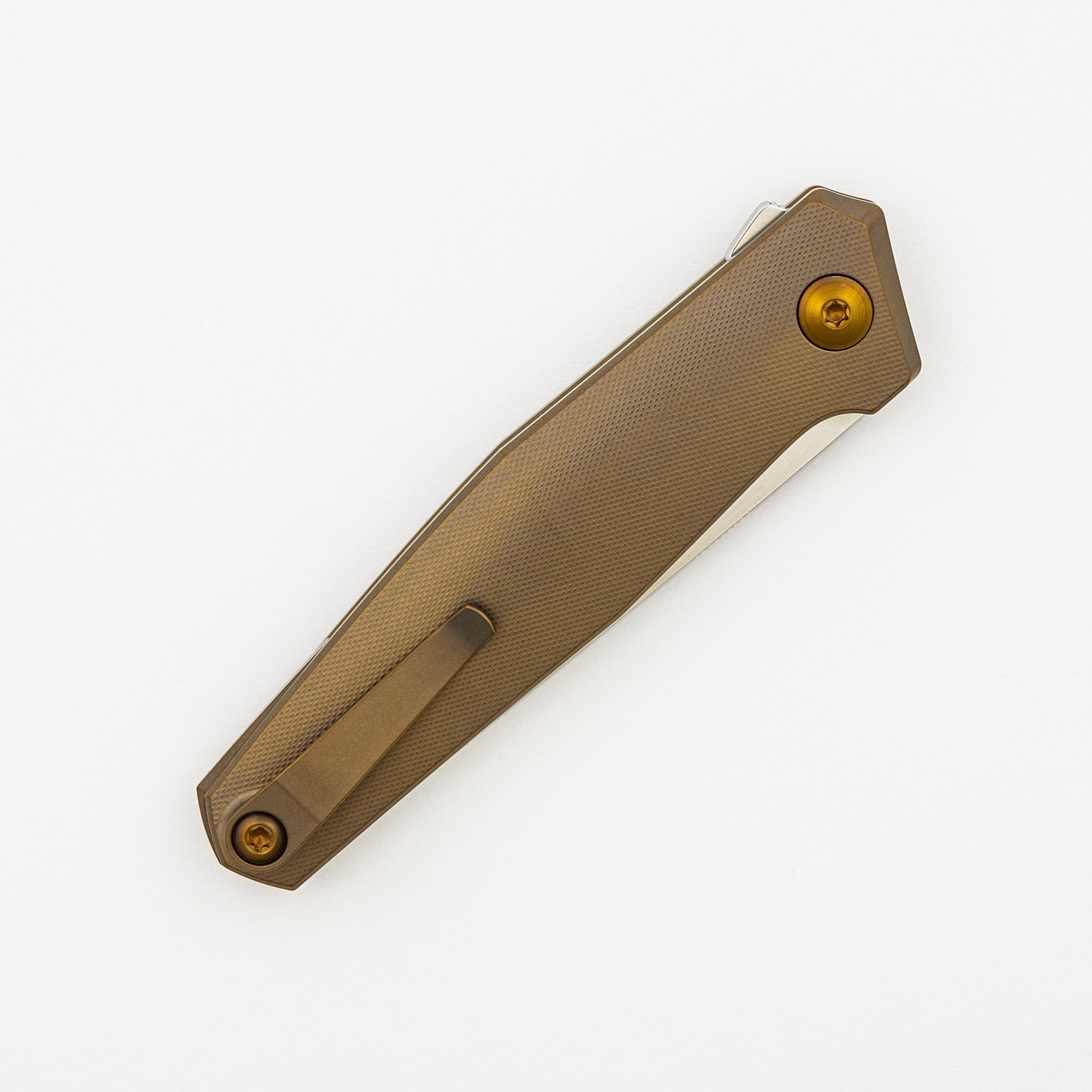Toko - Amber Titanium Handle - RWL34 Blade