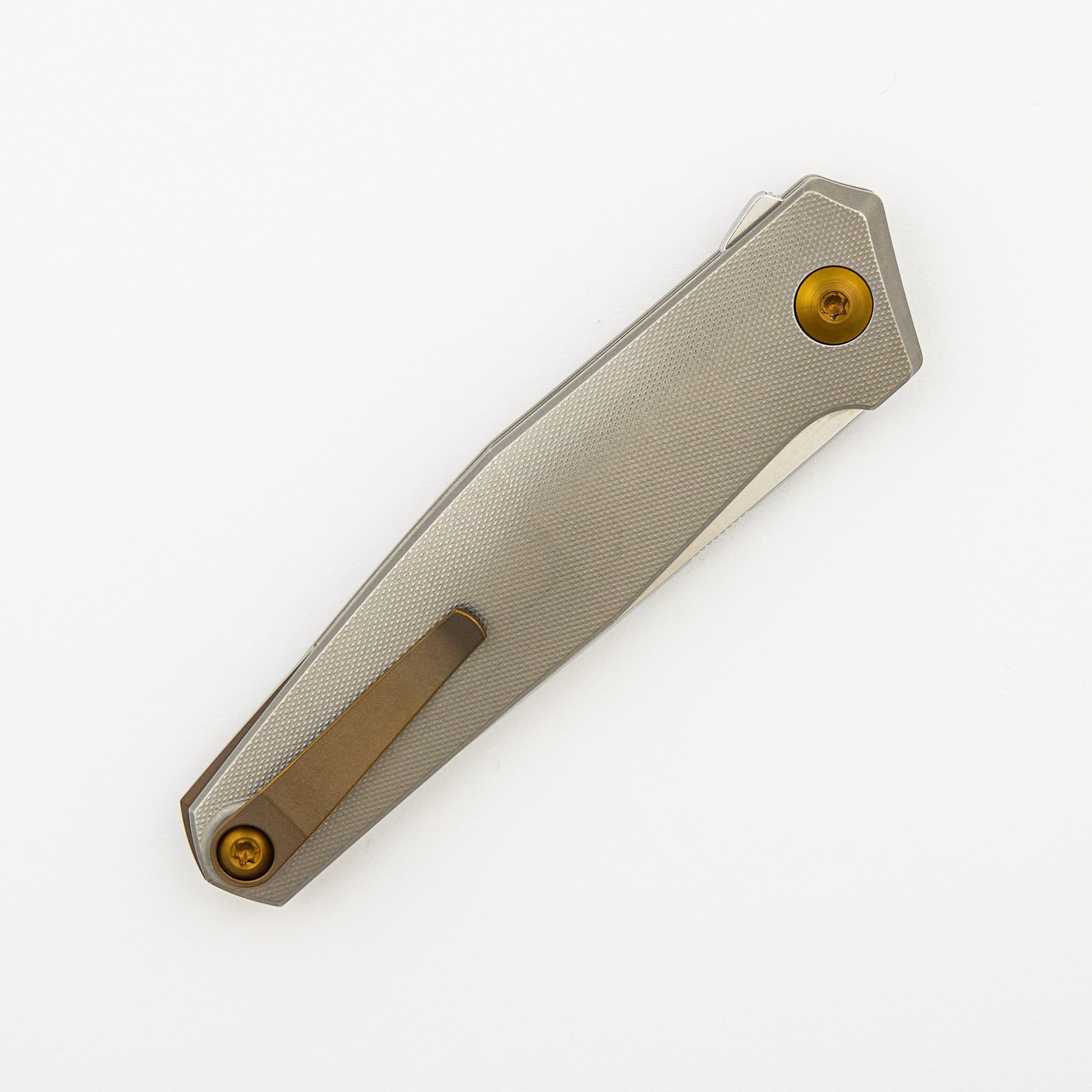 Toko - Grey/Amber Ano Titanium Handle - RWL34 Blade