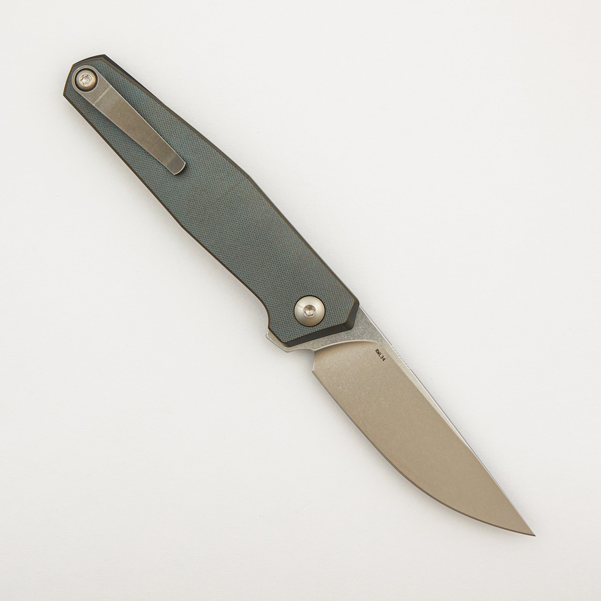Toko - Cuprum/Satin Titanium Handle - RWL34 Blade #346
