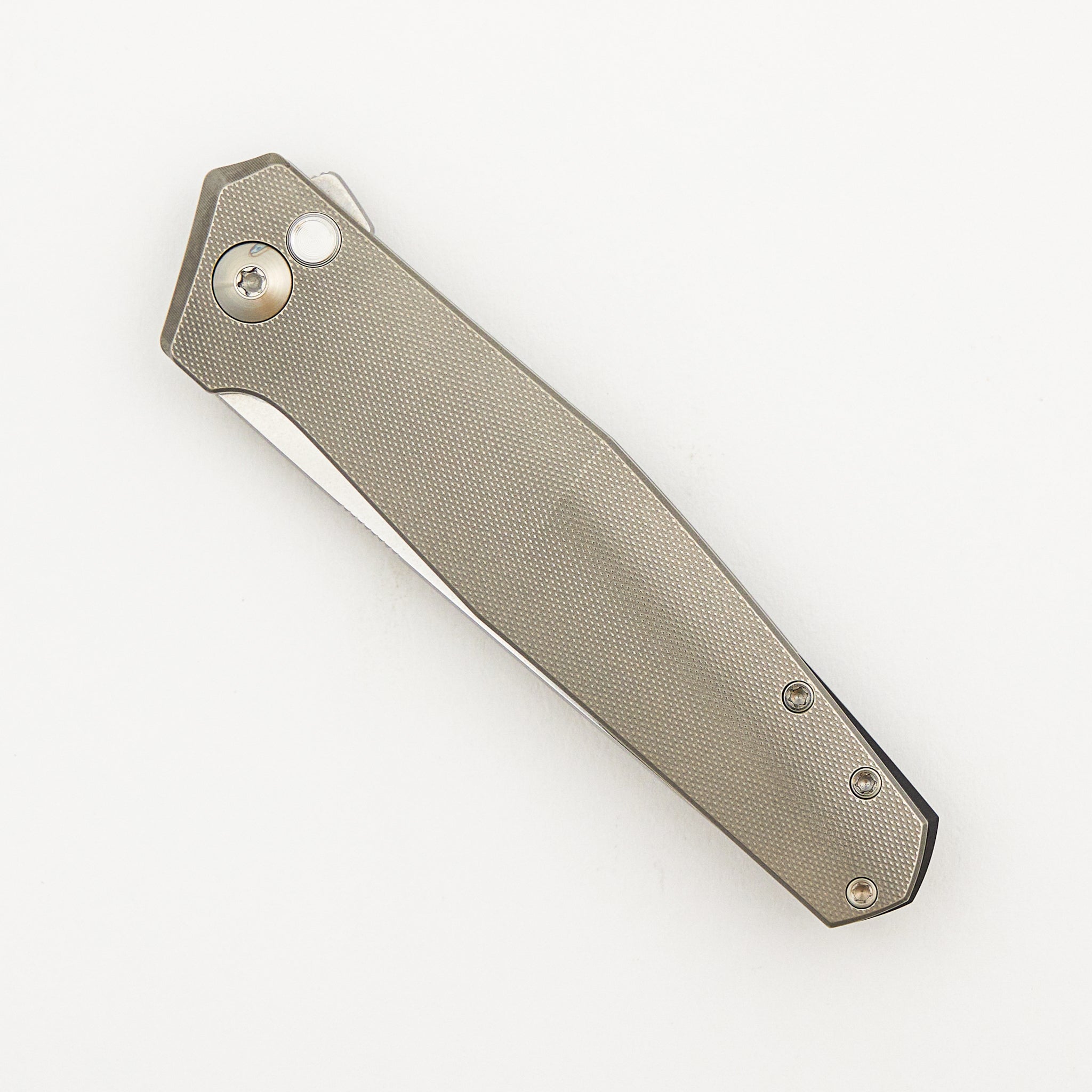 Toko - Grey/Satin Titanium Handle - Zirconium Backspacer - RWL34 Blade