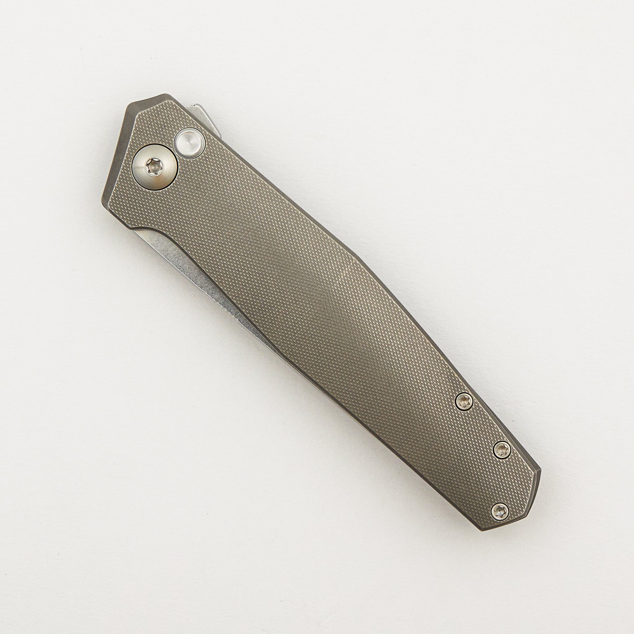 Toko - Grey/Satin Titanium Handle - RWL34 Blade #494