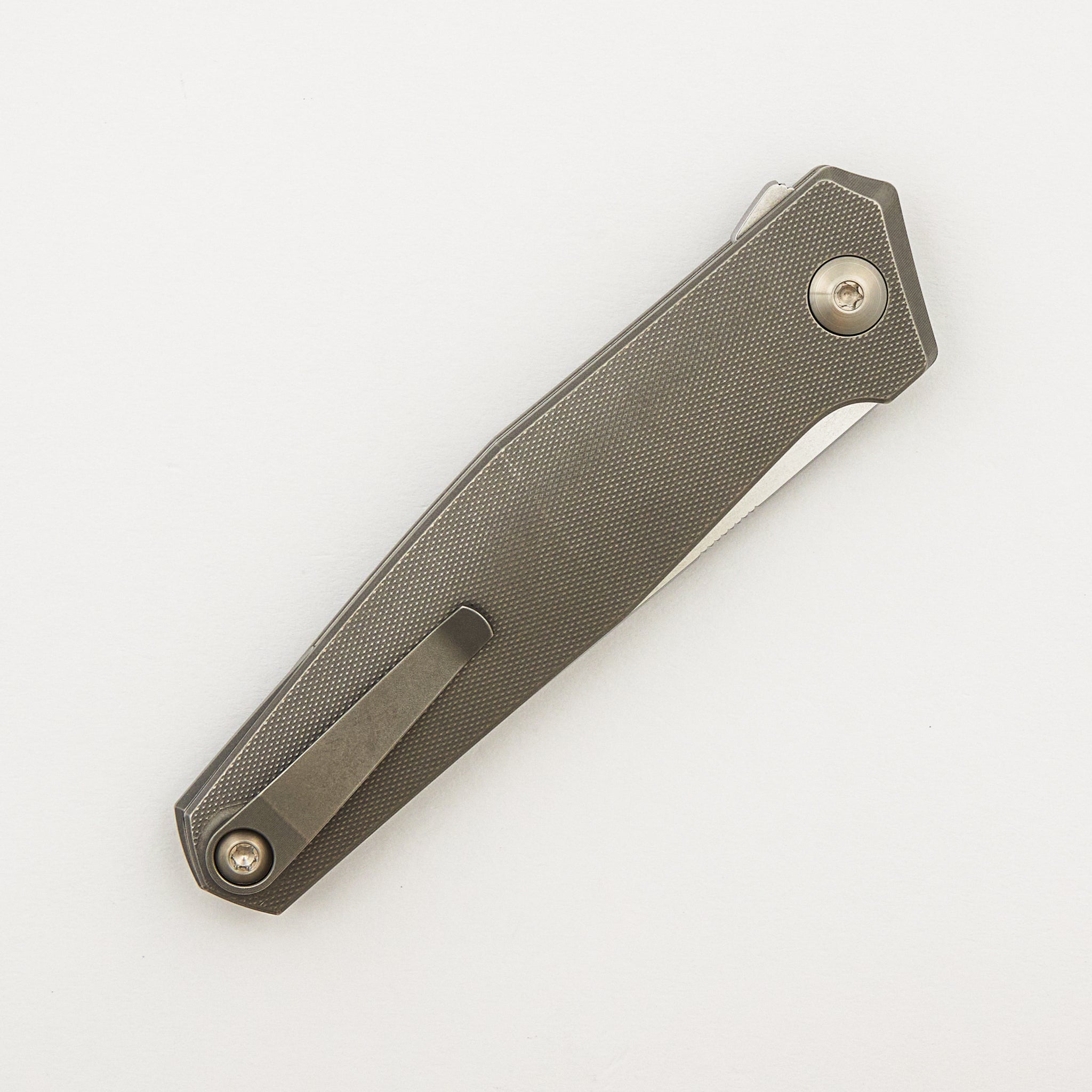 Toko - Grey/Satin Titanium Handle - RWL34 Blade #494