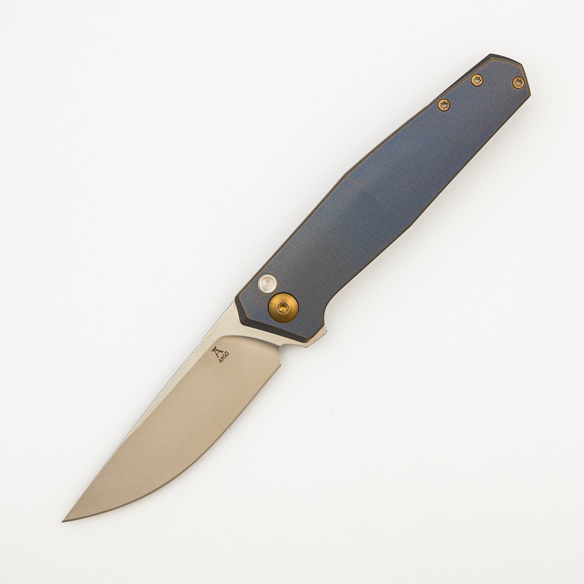 Toko - Kobalt/Amber Titanium Handle - Zirconium Backspacer - RWL34 Blade