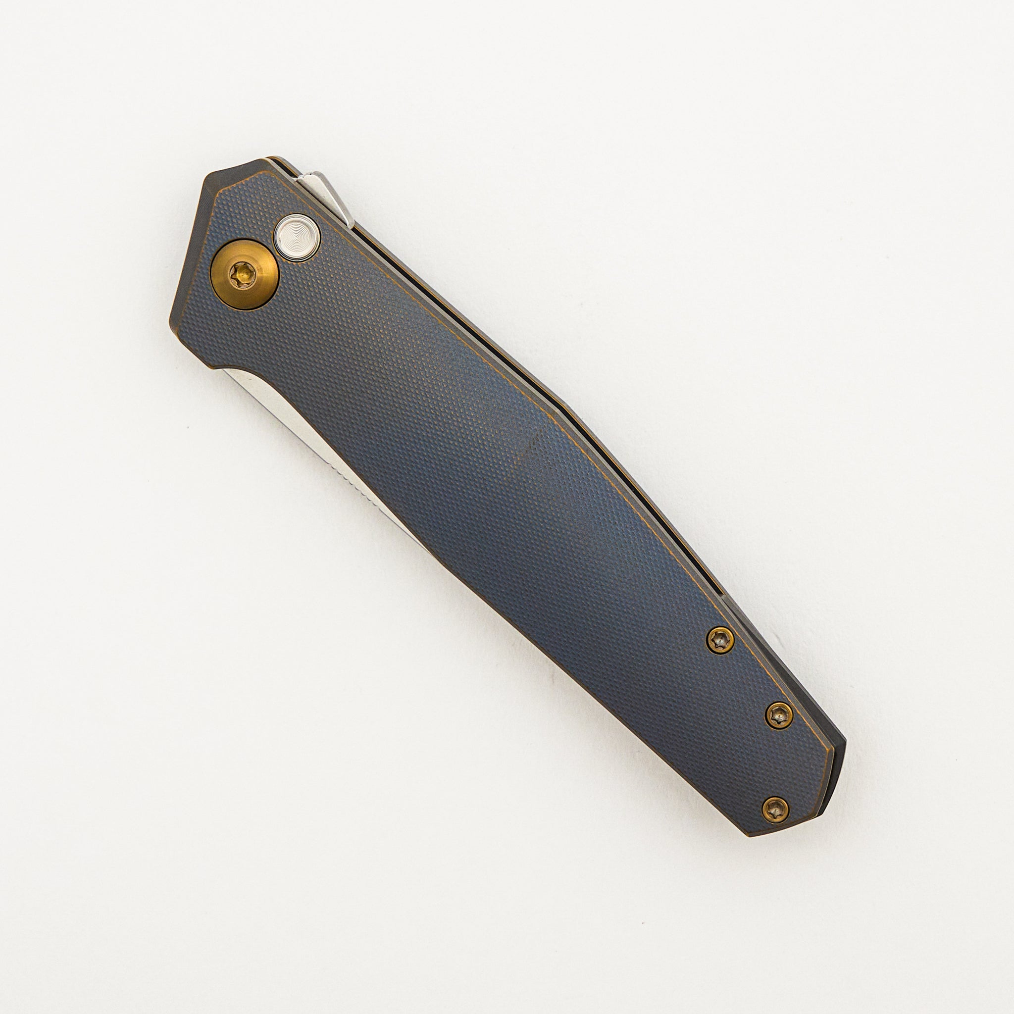 Toko - Kobalt/Amber Titanium Handle - Zirconium Backspacer - RWL34 Blade