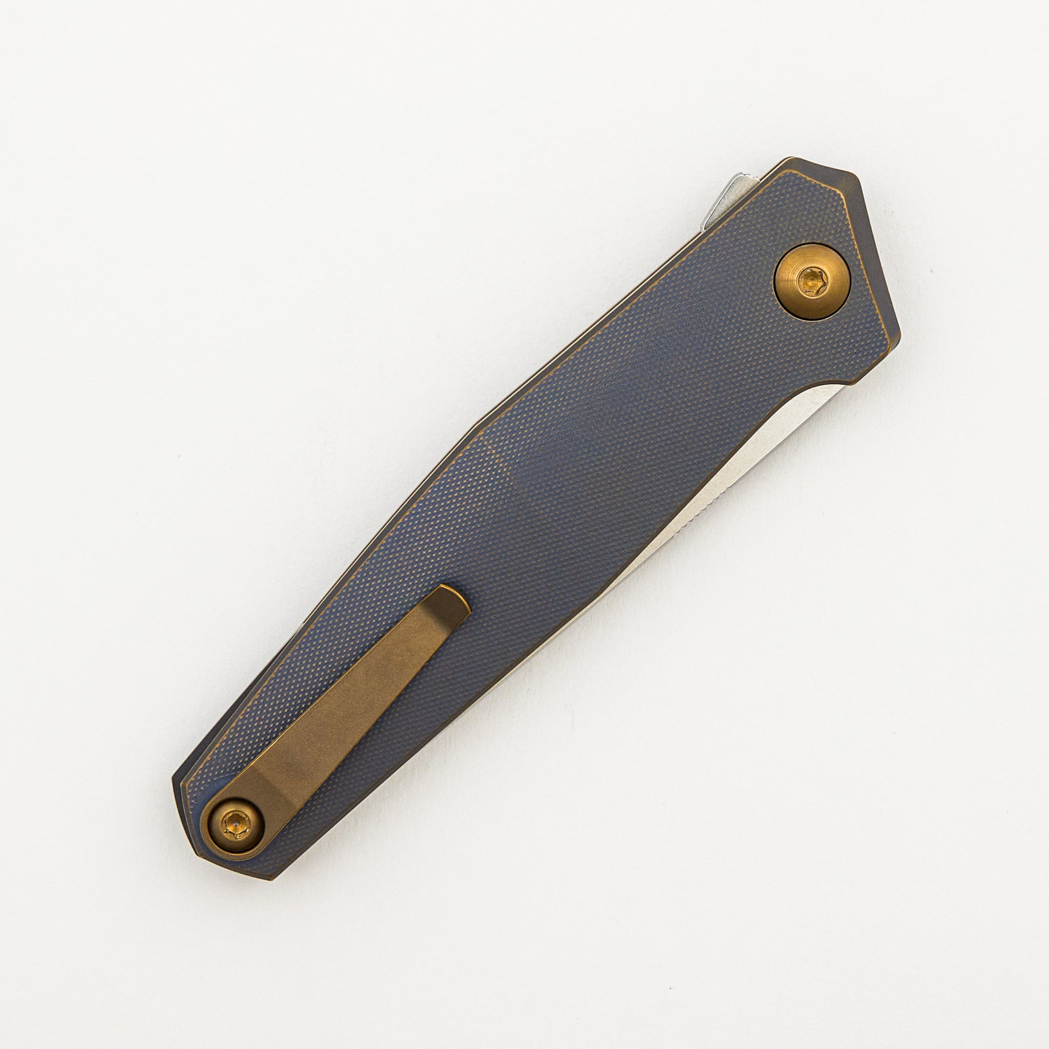 Toko - Kobalt/Amber Titanium Handle - Zirconium Backspacer - RWL34 Blade