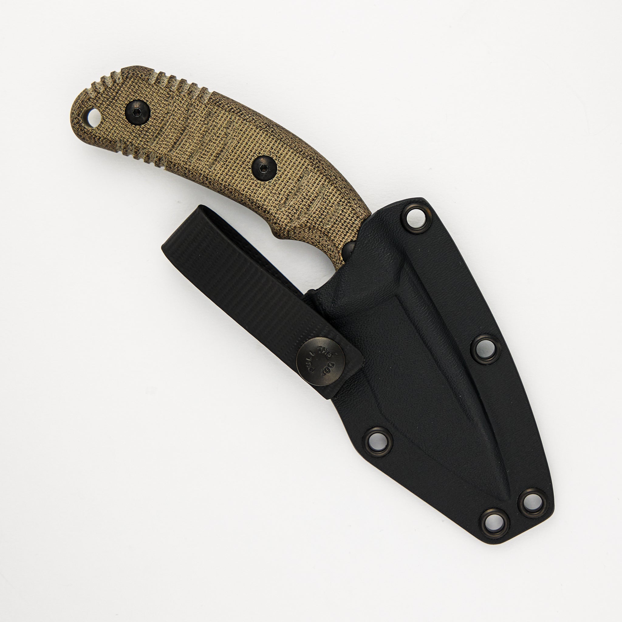 ASKARI – DARK STONEWASH BLADE – MICARTA HANDLE