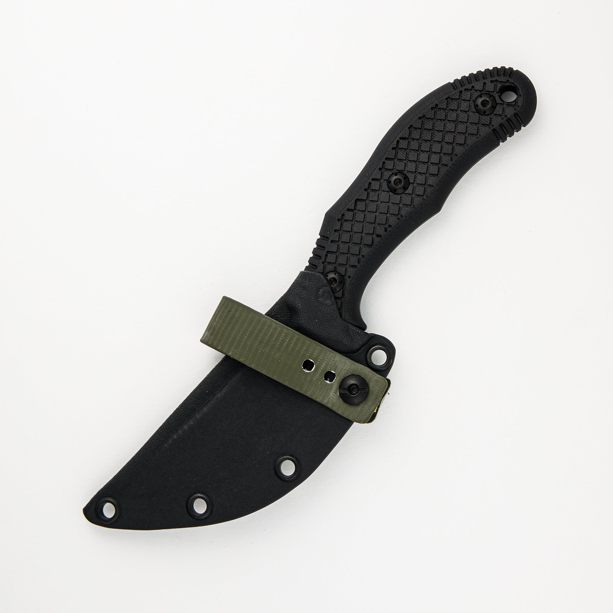 CHOPPER – BLACK PVD – BLACK G10 HANDLE