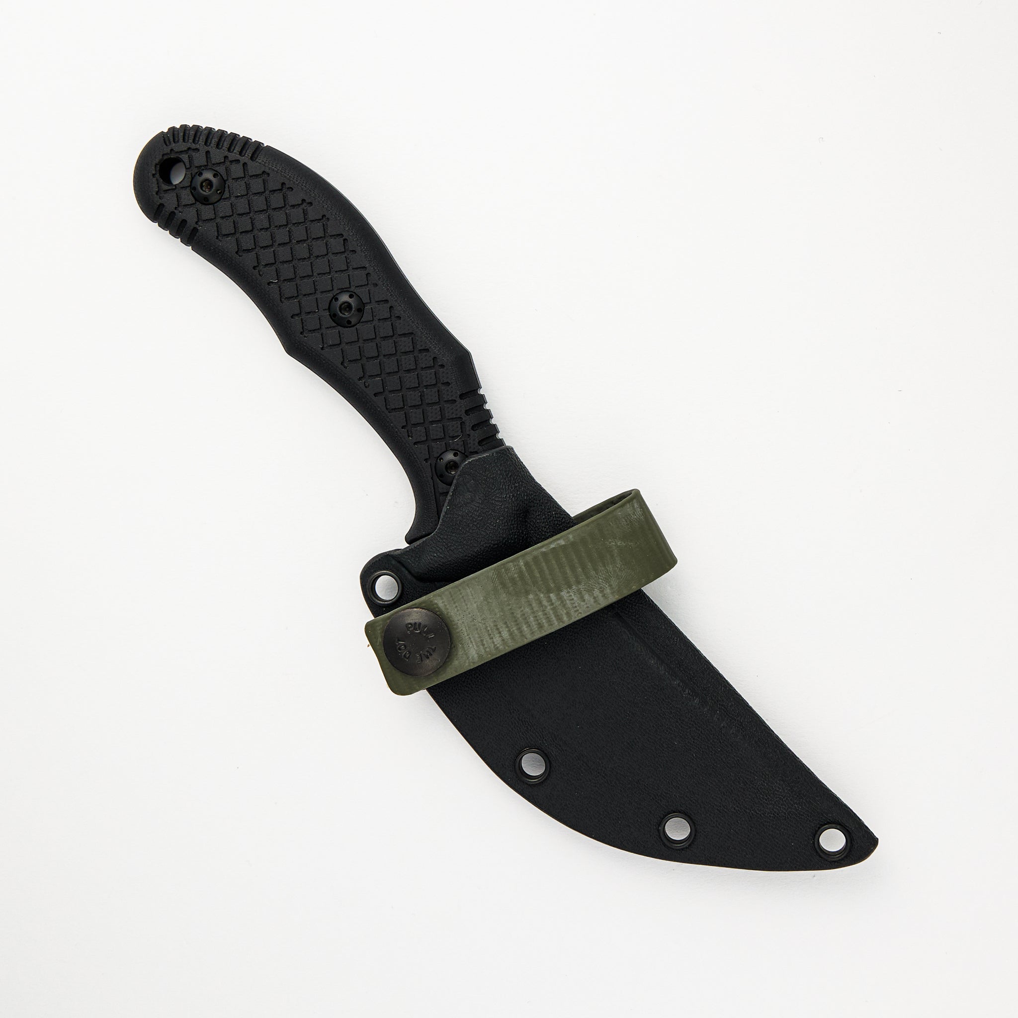 CHOPPER – BLACK PVD – BLACK G10 HANDLE