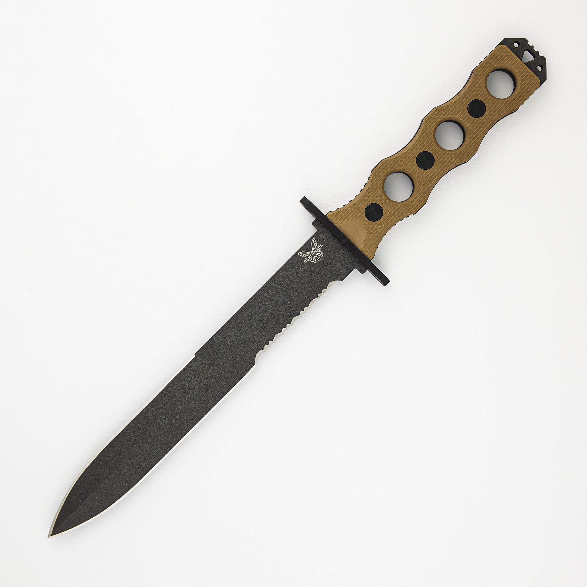 BENCHMADE SOCP FIXED BLADE 185SBK-1