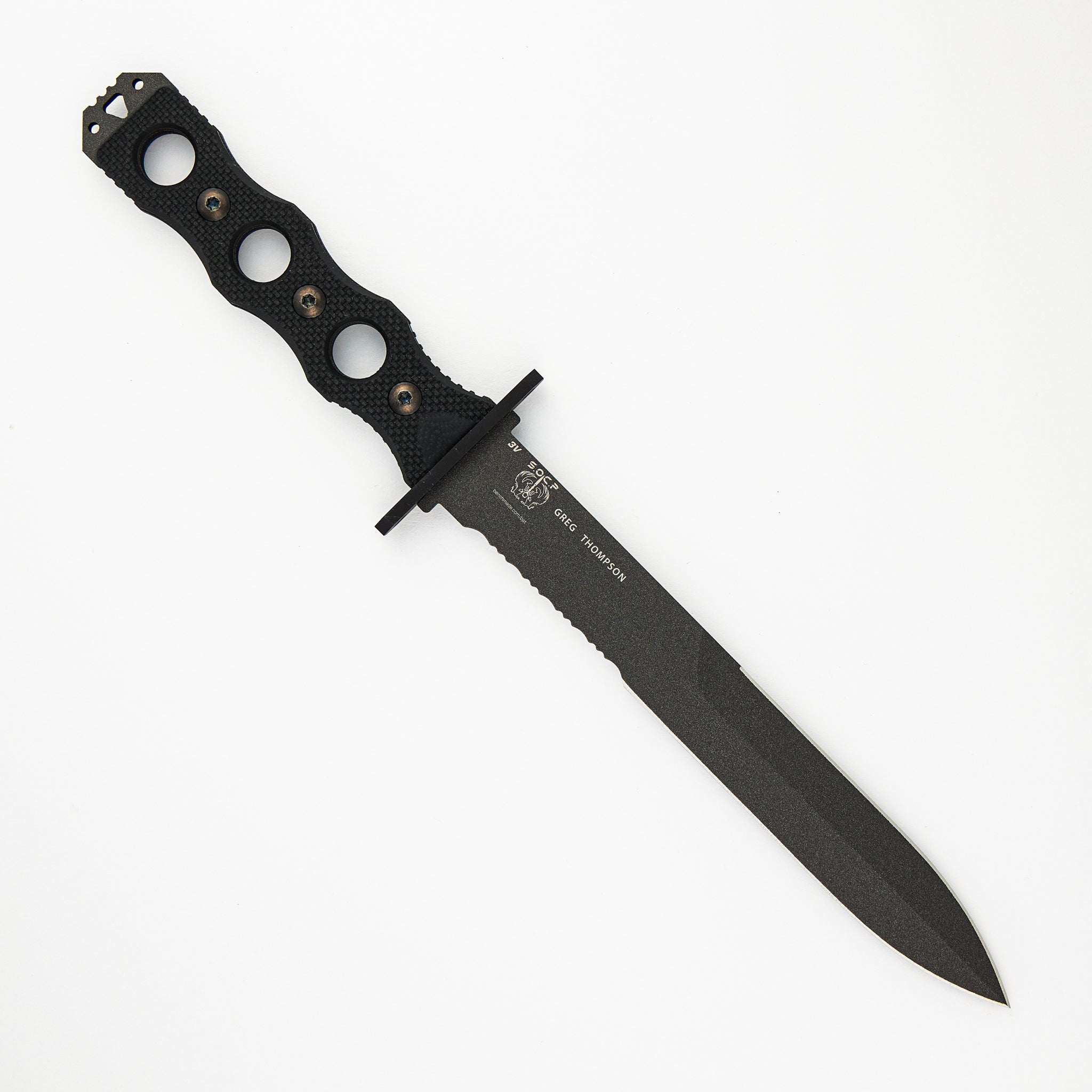 SOCP Fixed Blade 185SBK (Greg Thompson Design)