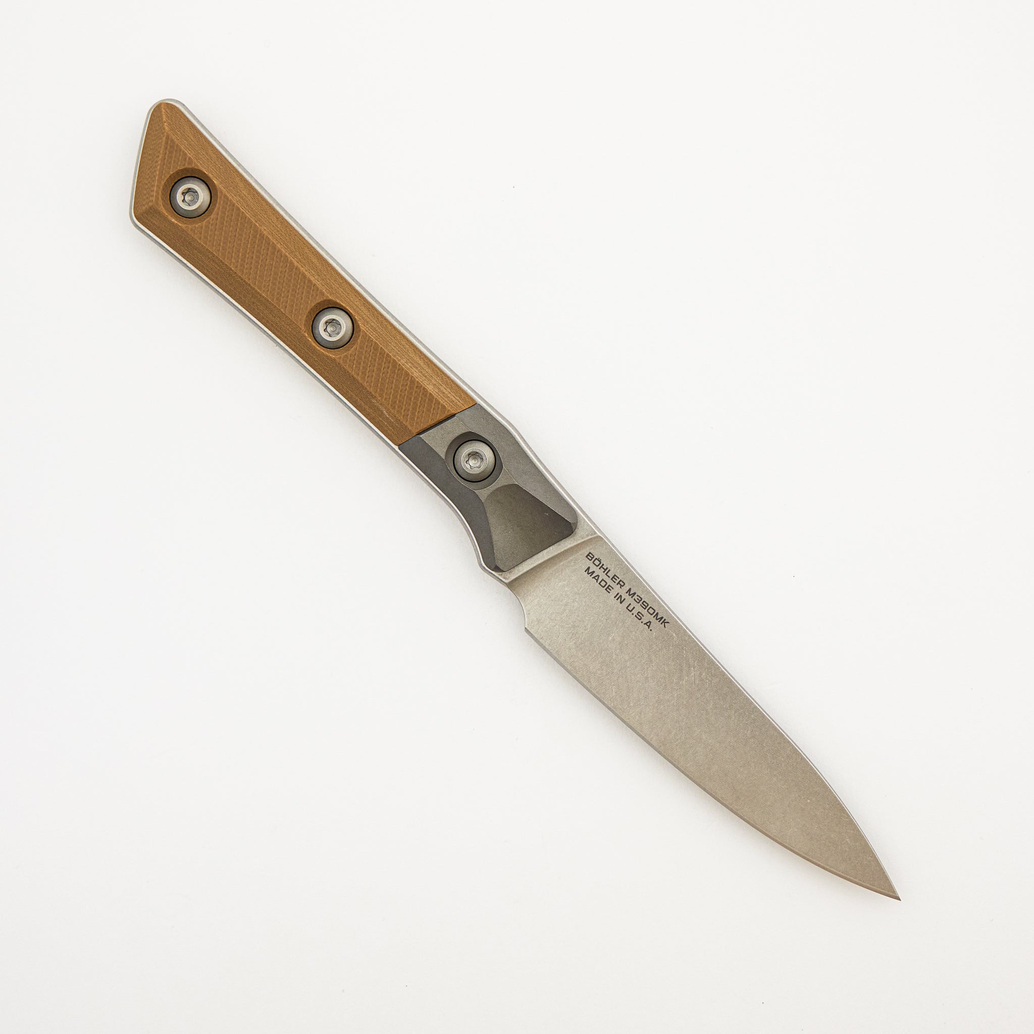 Paring Knife - G10 Coyote Tan - Bead Blast Bolster - Stonewash Standard - 3500B-10 CE