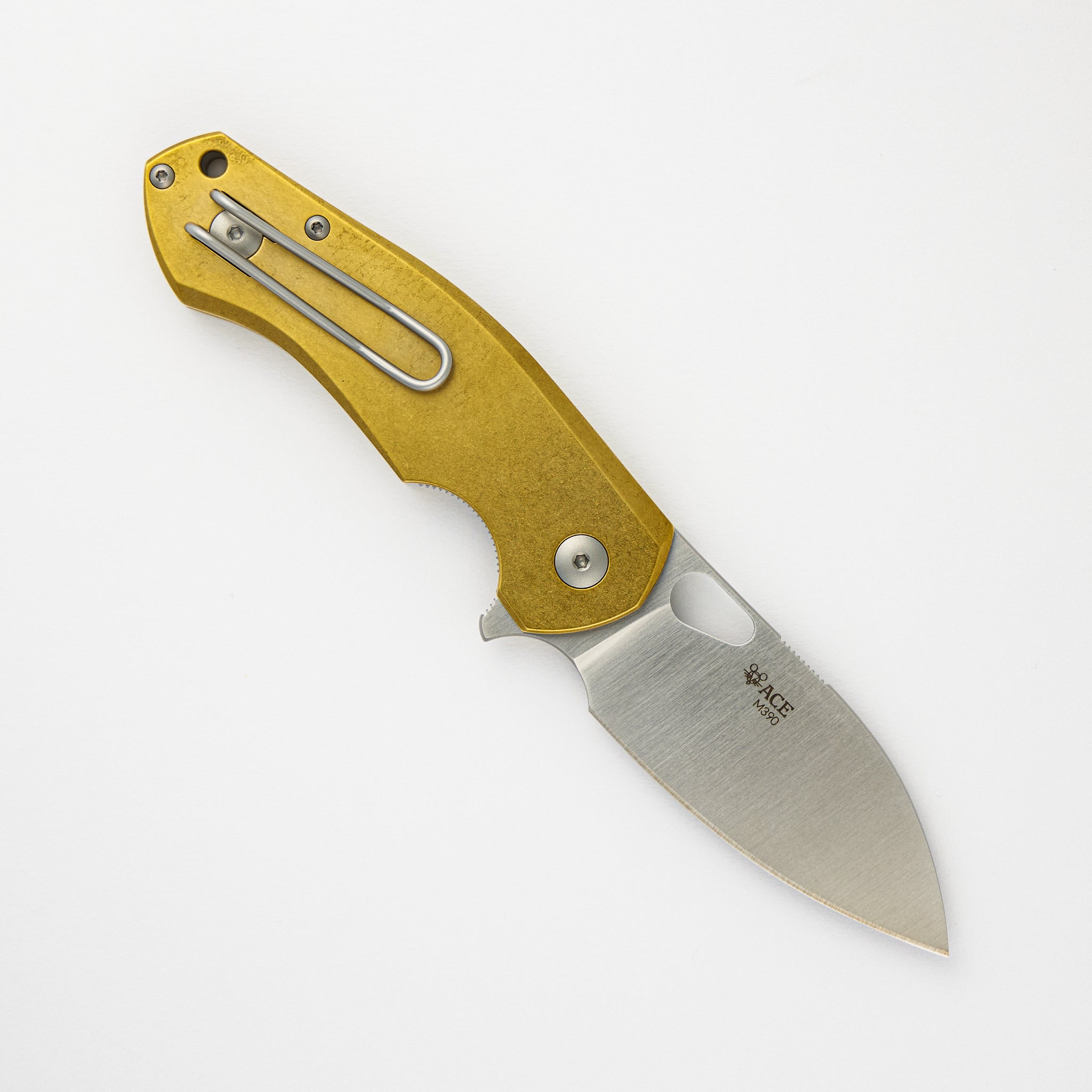 GiantMouse ACE Biblio - Brass - Satin