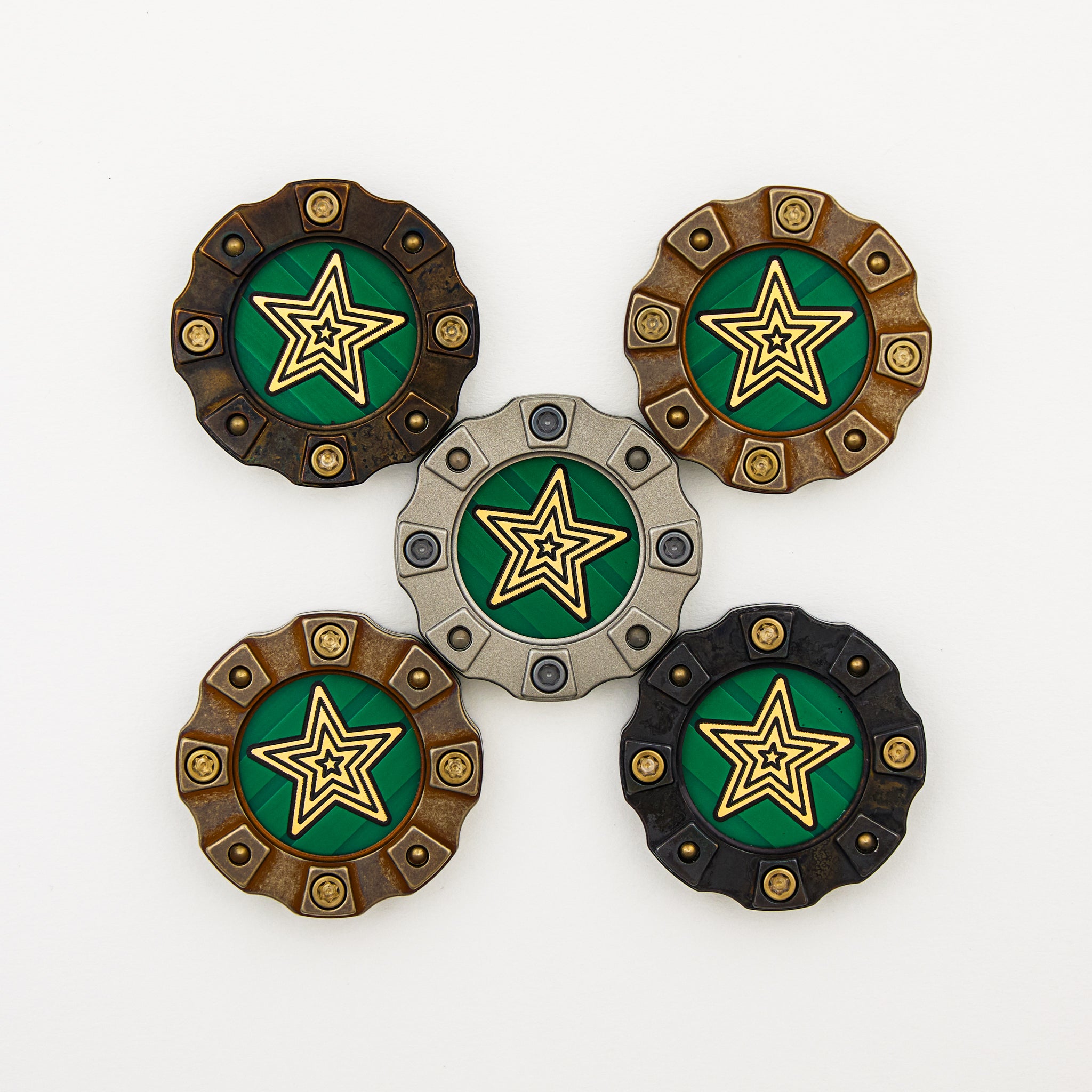 2025 CCKS Fall Tariff Chips - Green Inlay