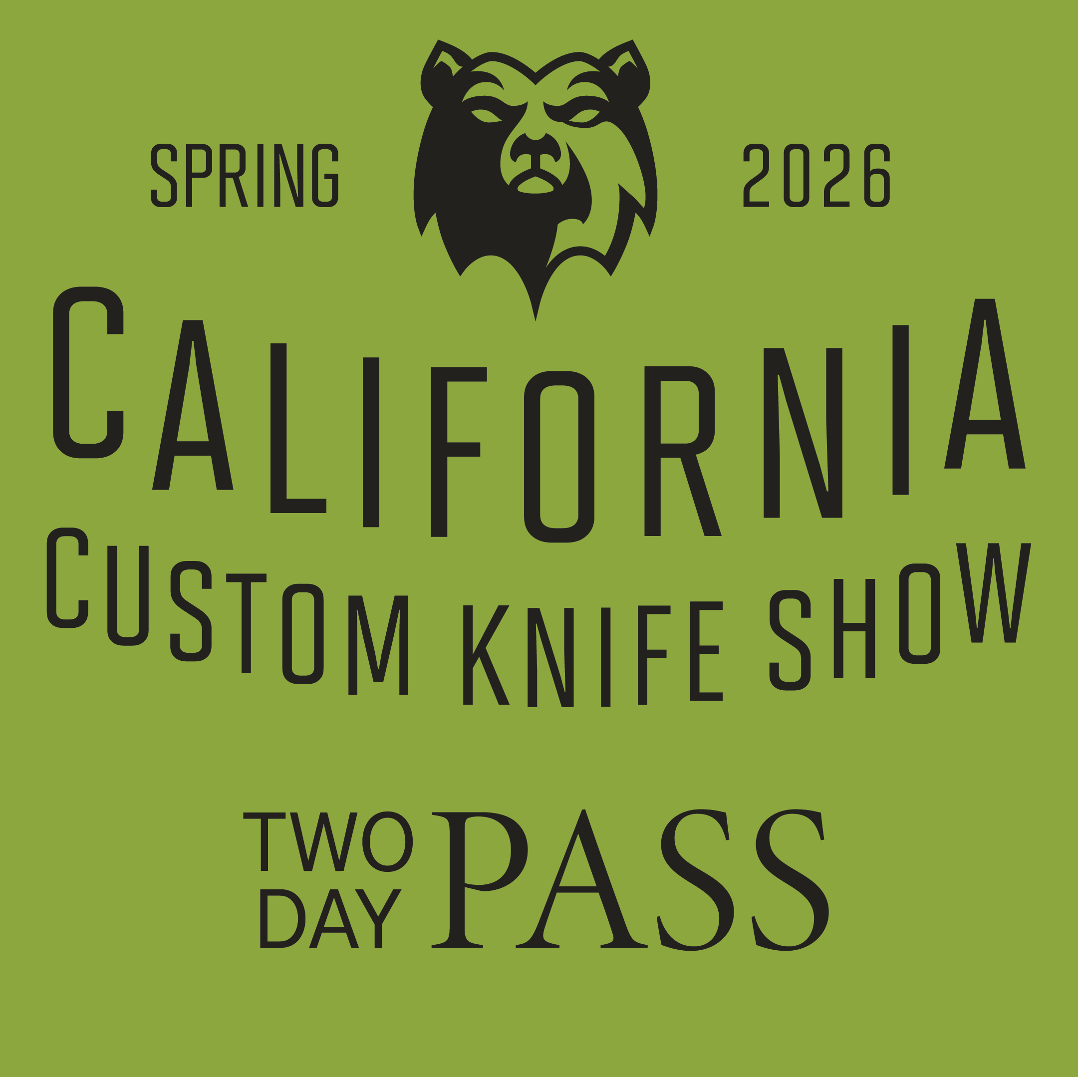 2026 CCKS SPRING SHOW Pass - General Admission 2 Day