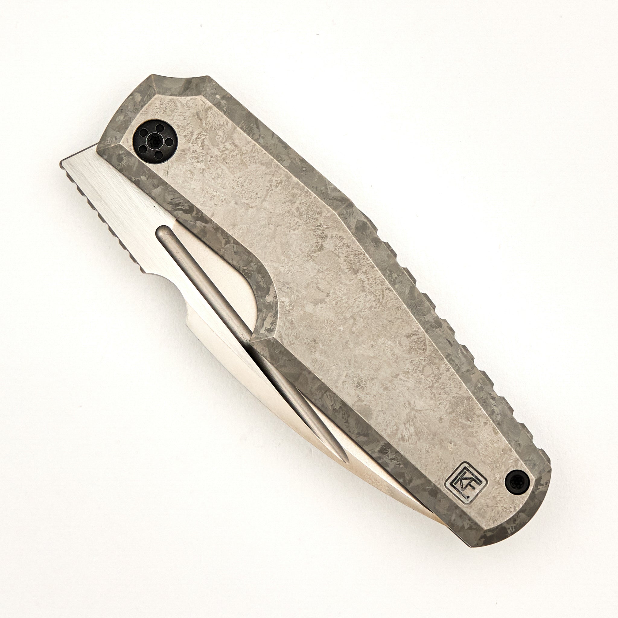 Elementak - M398 Blade - CrystalTi Handle (Thomas Gony Design)