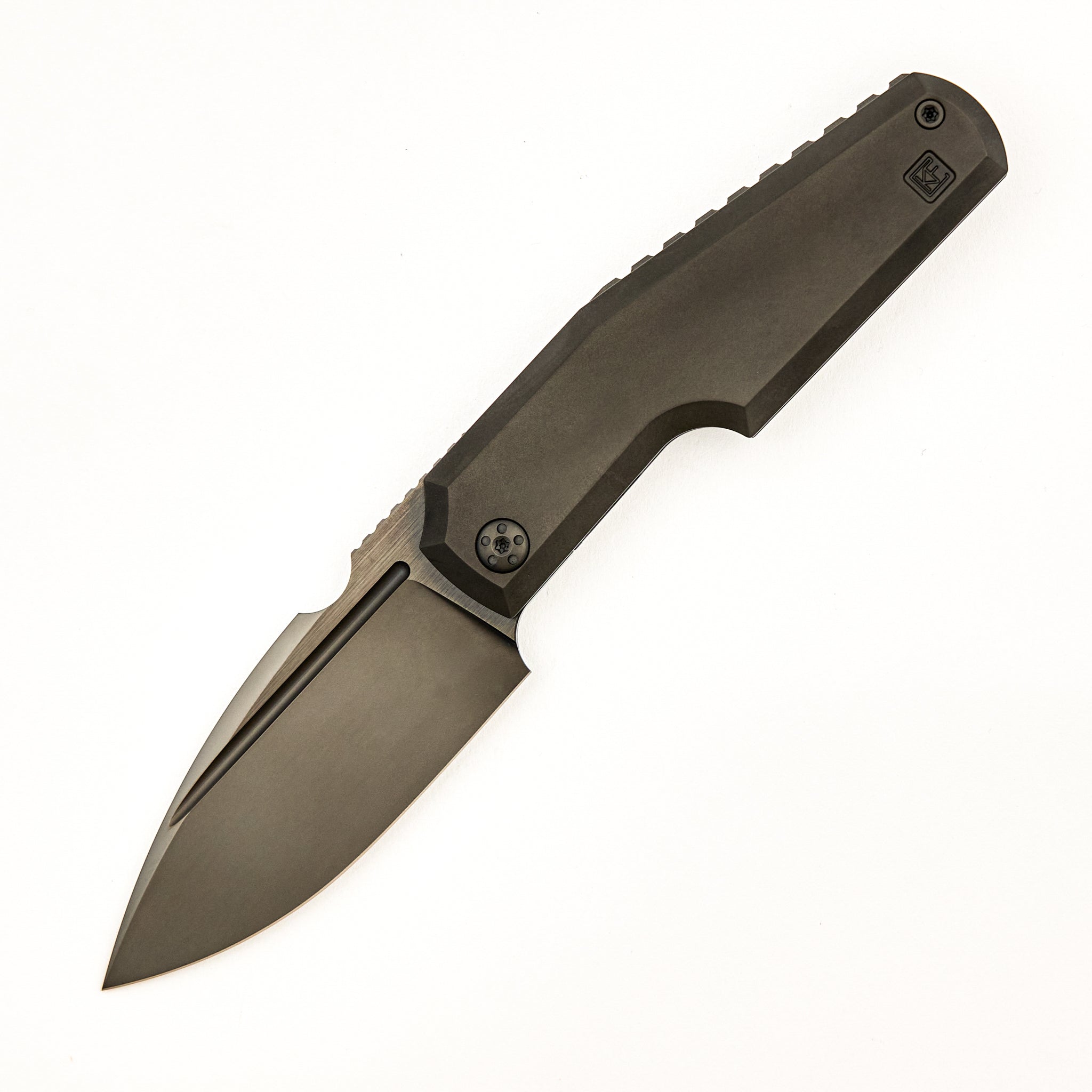 Elementak - DLC M398 Blade - DLC Titanium Handle (Thomas Gony Design)