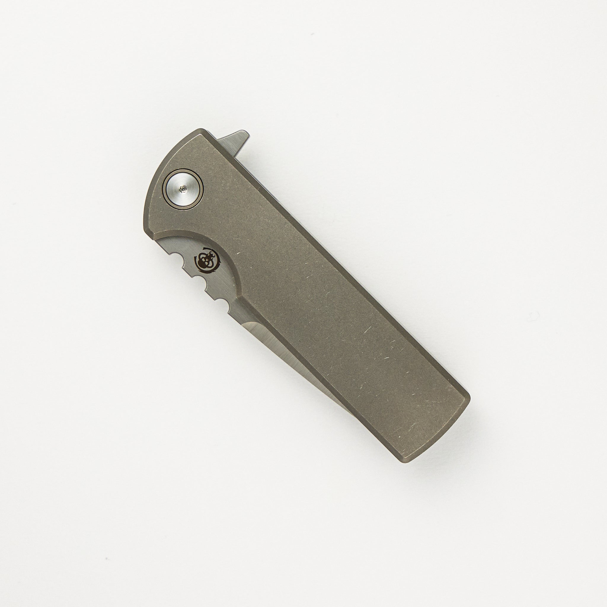 T.A.K Integral - Titanium Handle - Drop Point M390 Blade