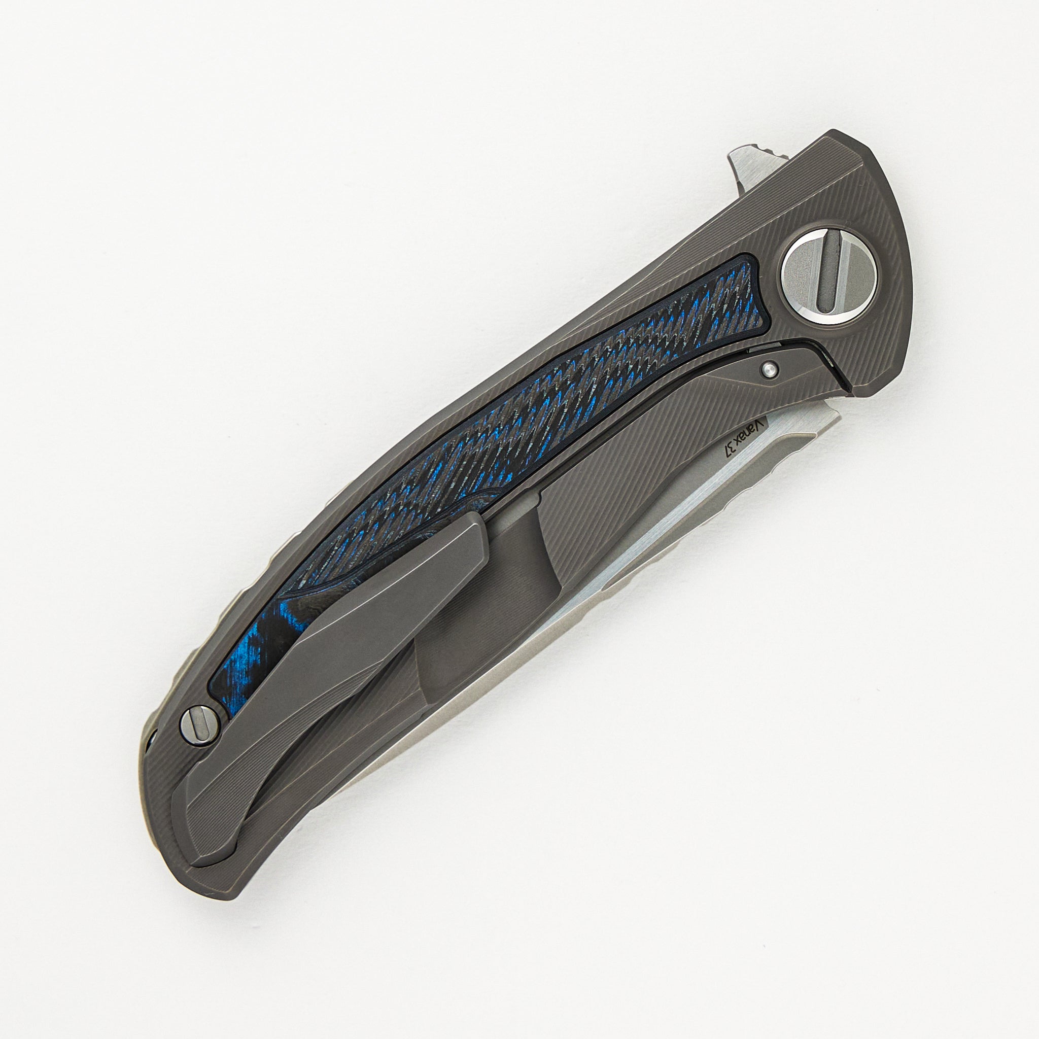 Custom Division F95NL – Electroweave CarboTi/Titanium Handle – Vanax 37 Blade – SRRBS