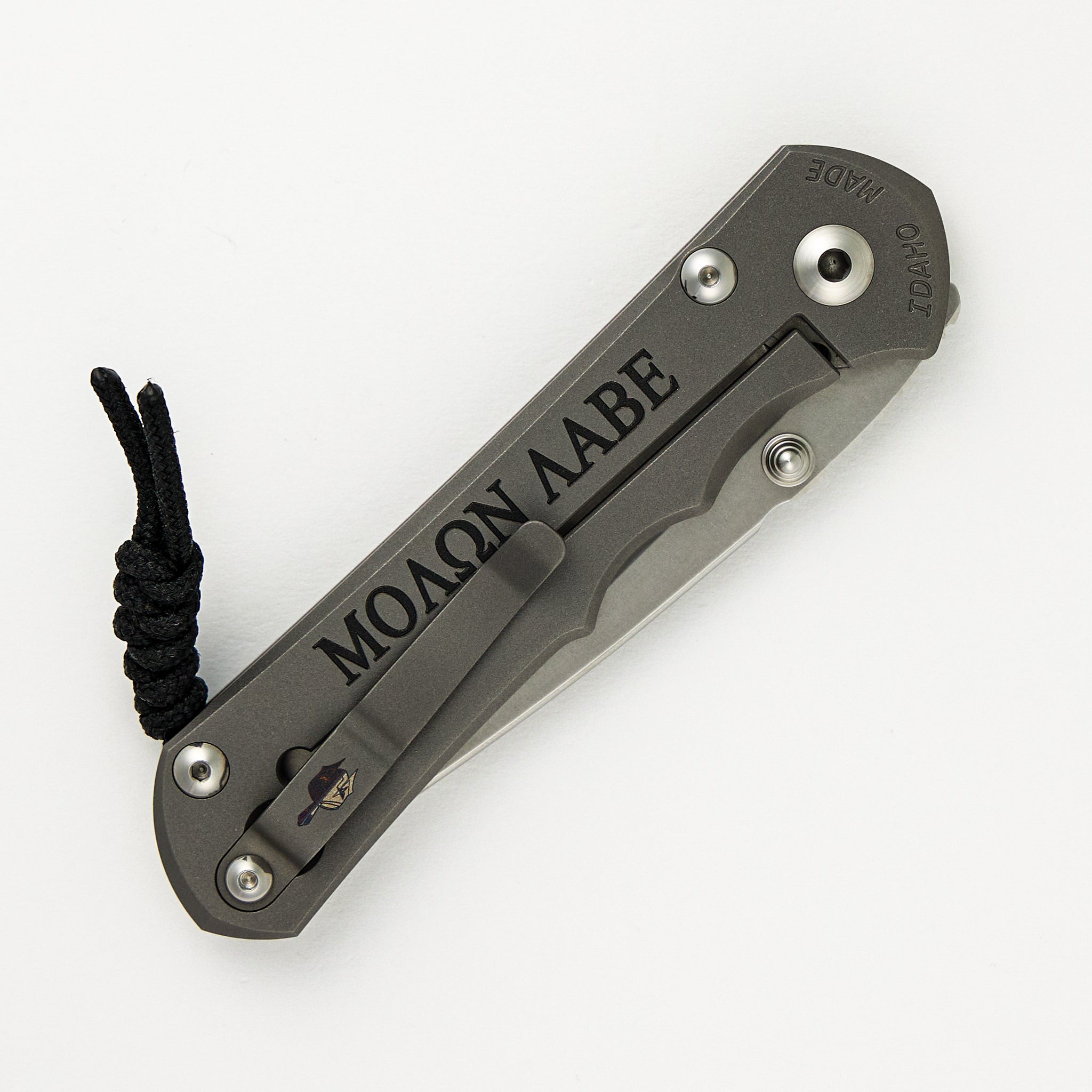 Large Inkosi - Spartan Helmet - Drop Point CPM S45VN Blade