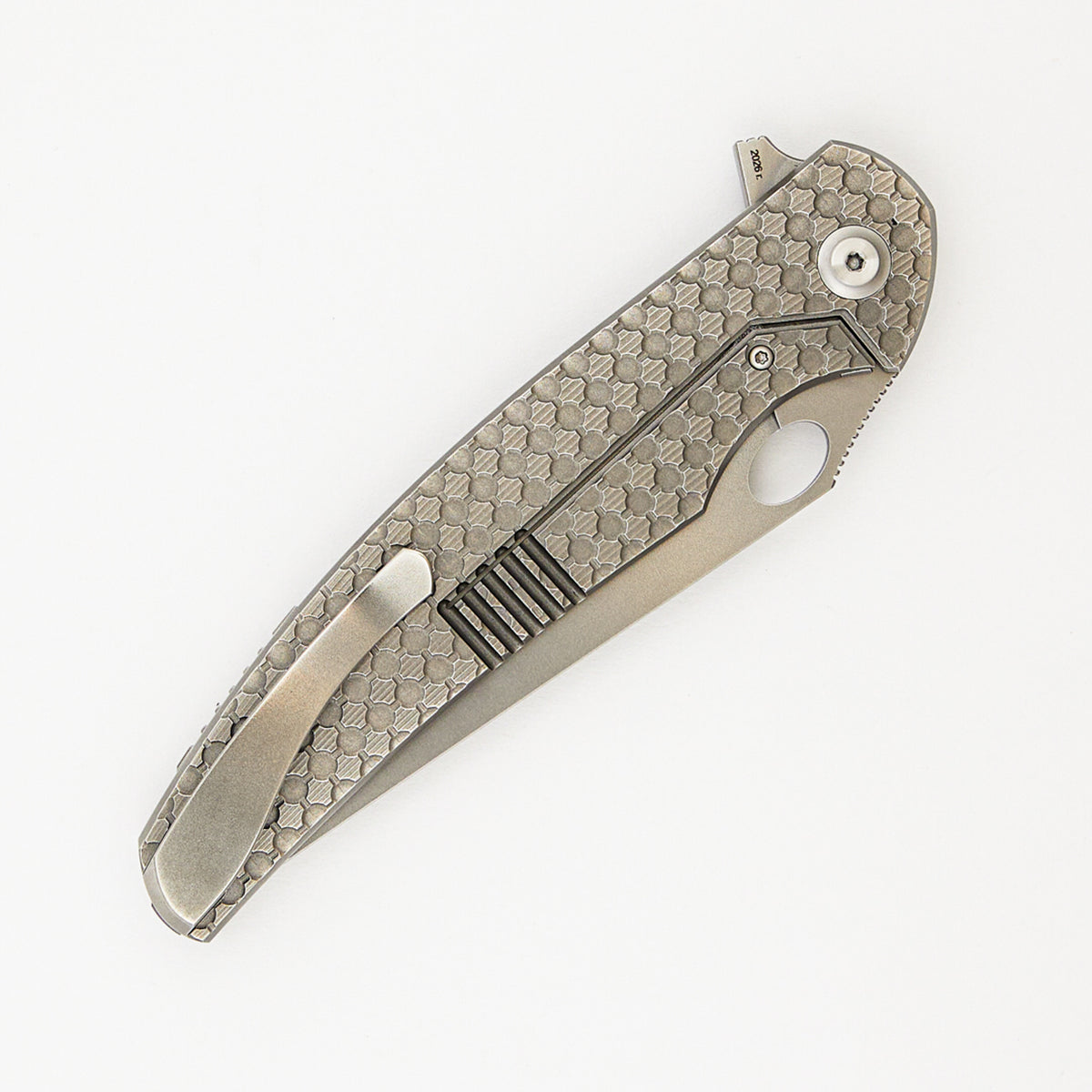 Raven Flipper - CPM MagnaCut Blade - Titanium Handle