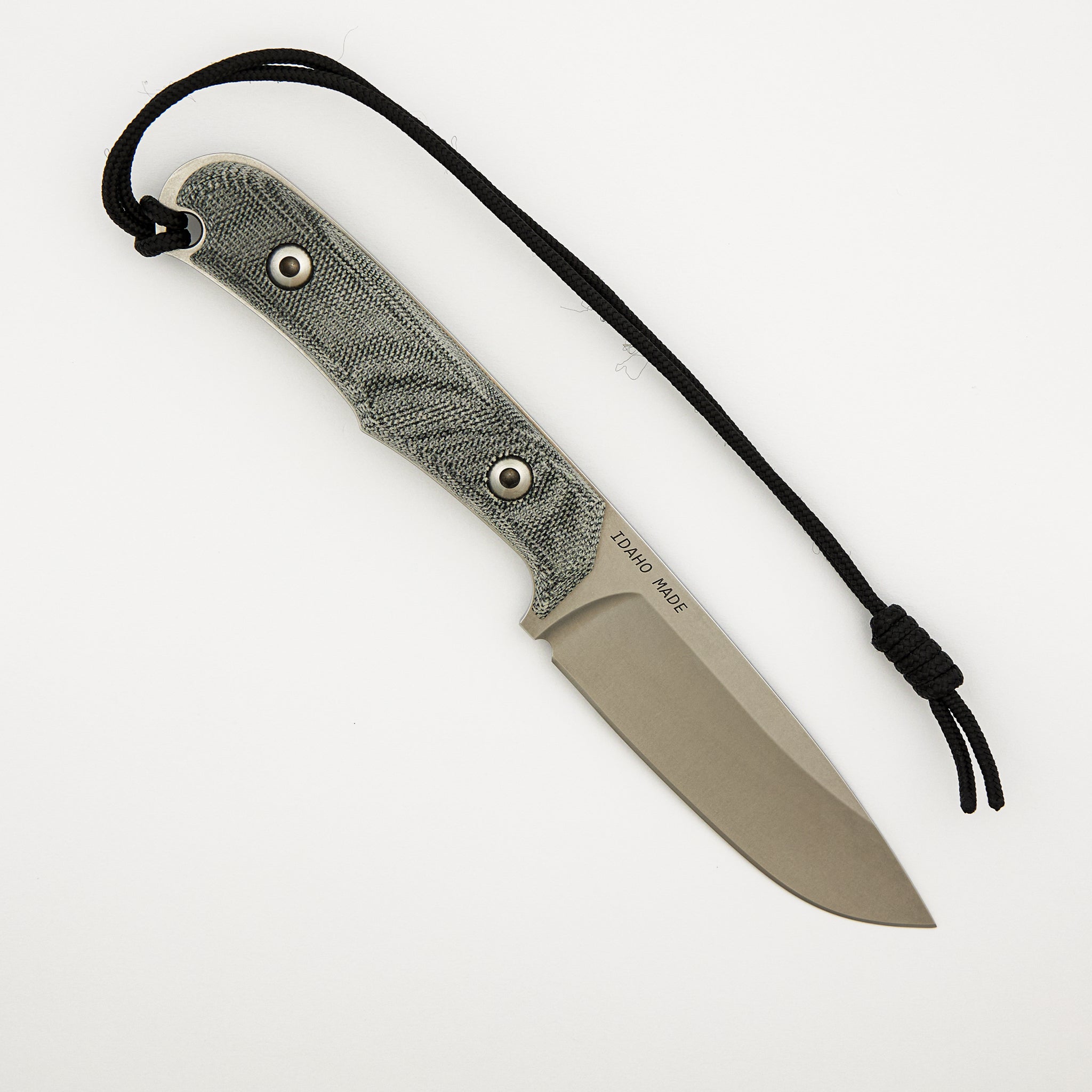 Backpacker - Black Canvas Micarta - CPM MagnaCut Blade