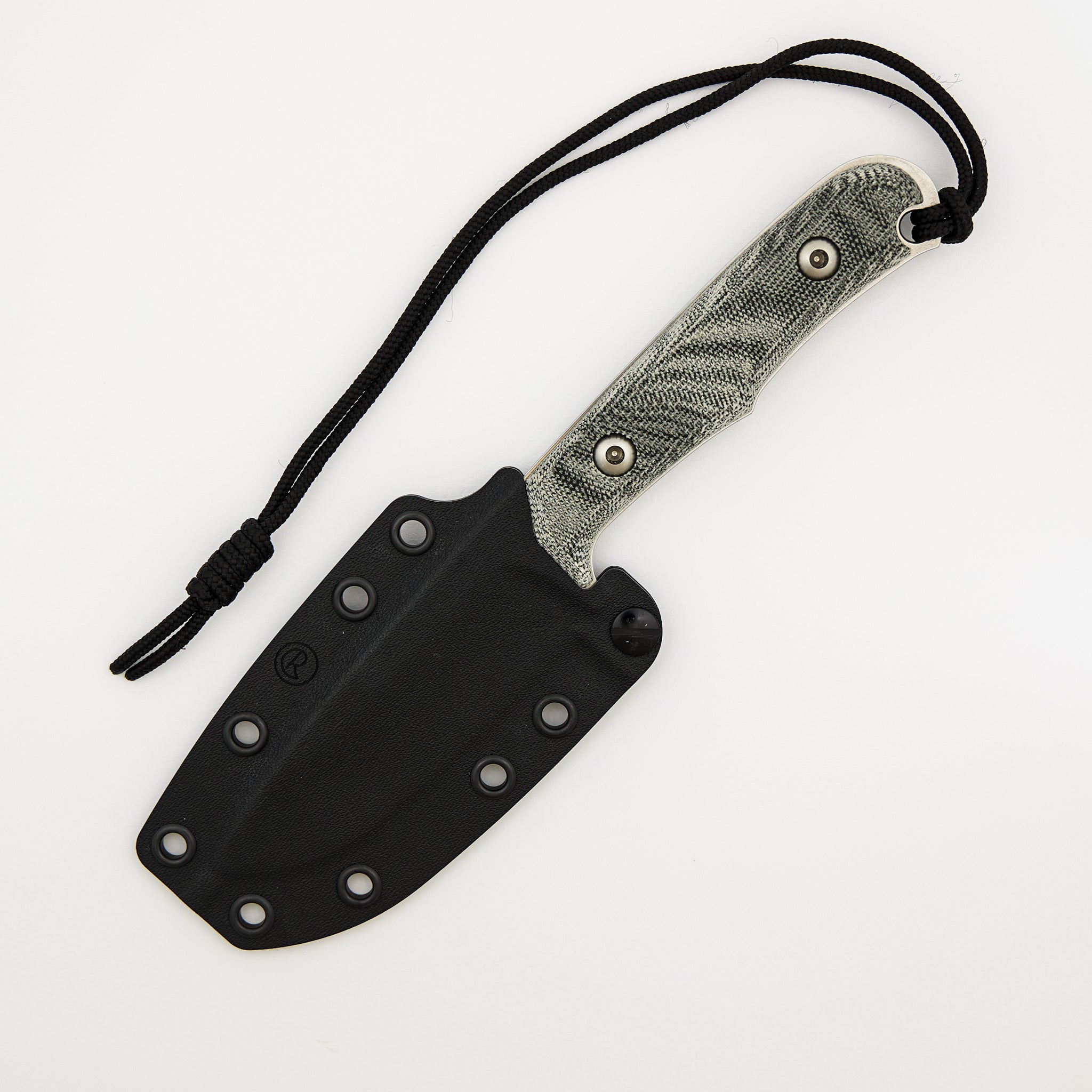 Backpacker - Black Canvas Micarta - CPM MagnaCut Blade