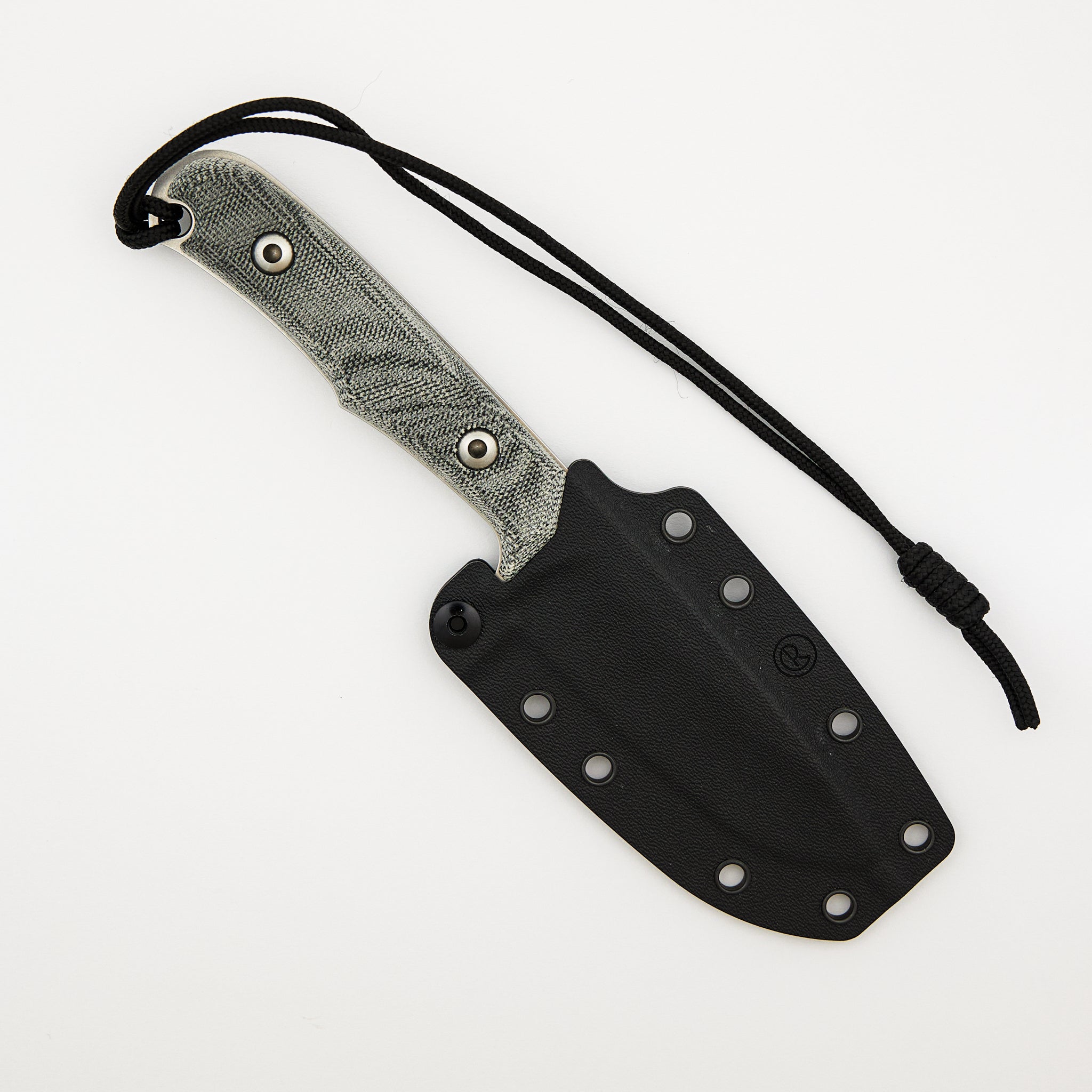 Backpacker - Black Canvas Micarta - CPM MagnaCut Blade