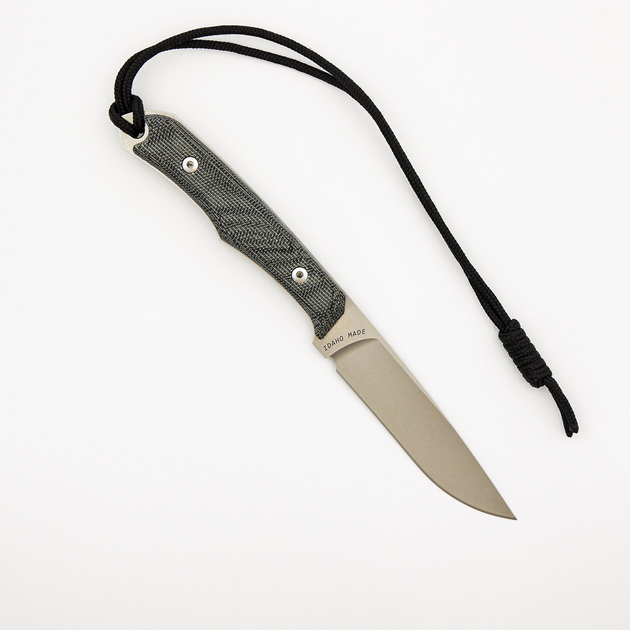Inyoni - Black Canvas Micarta - CPM MagnaCut Blade