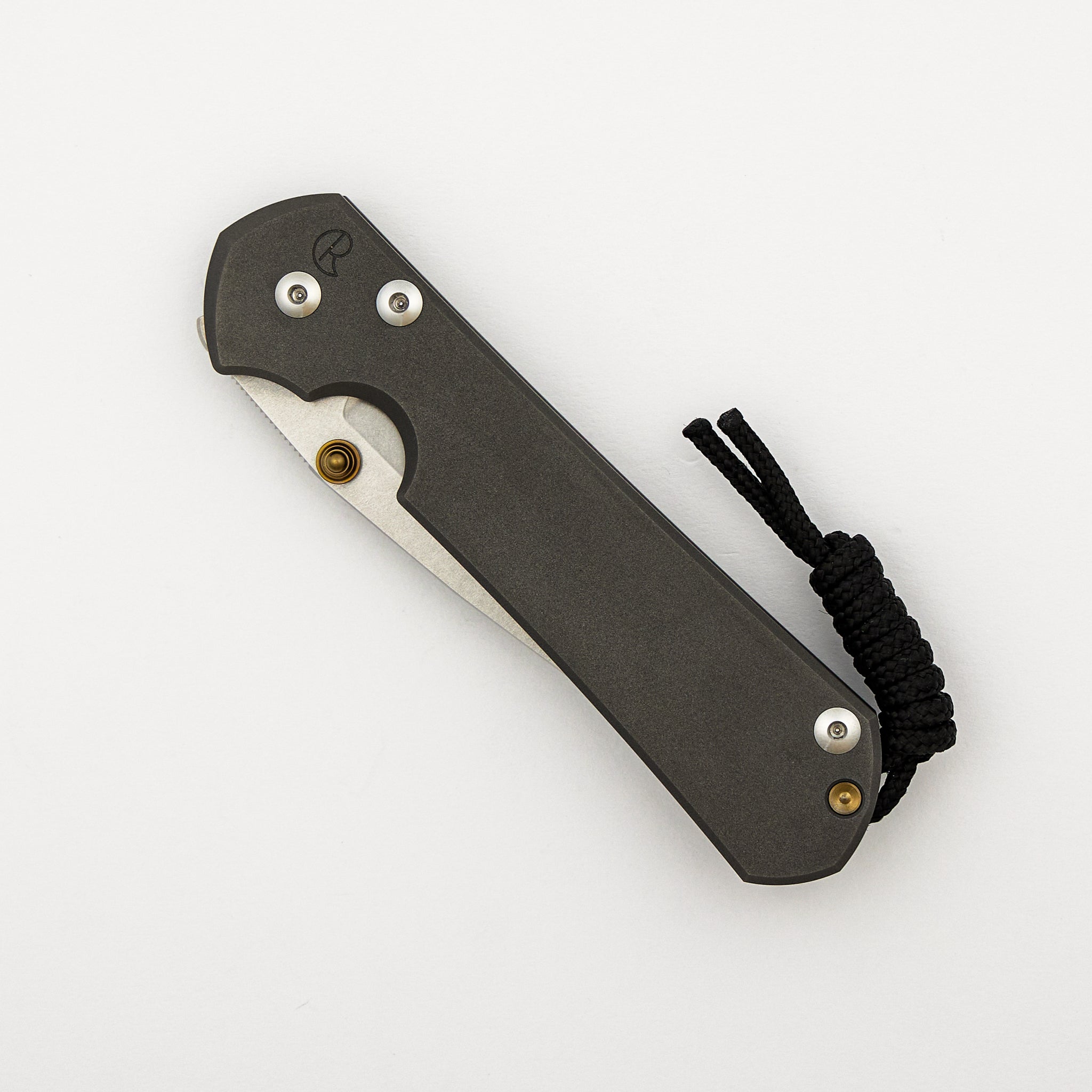 Large Sebenza 31 - Drop Point CPM MagnaCut Blade - MIM Clip - Gold Double Thumb Lugs