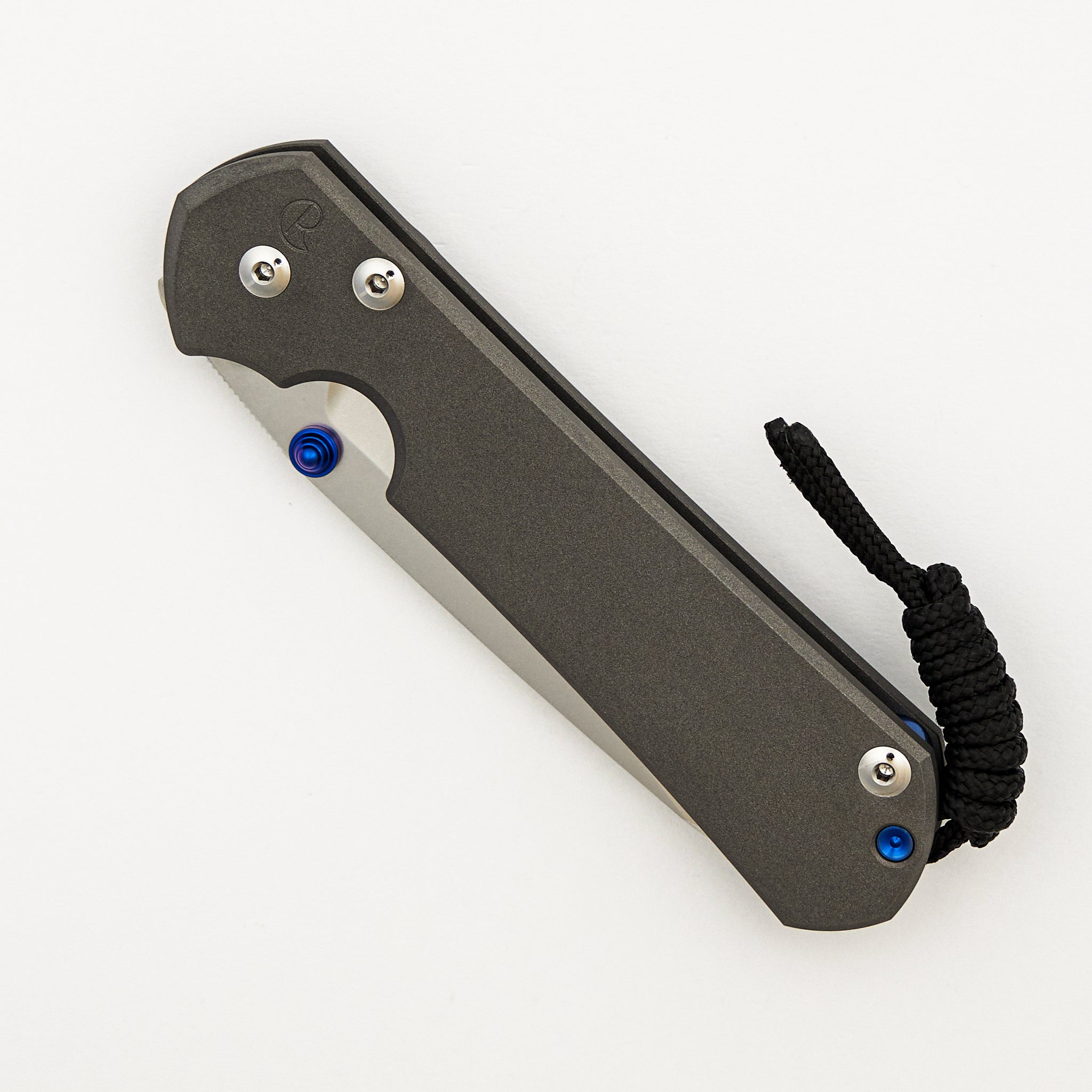 Large Sebenza 31 - Insingo CPM MagnaCut Blade - Blue Double Thumb Lugs