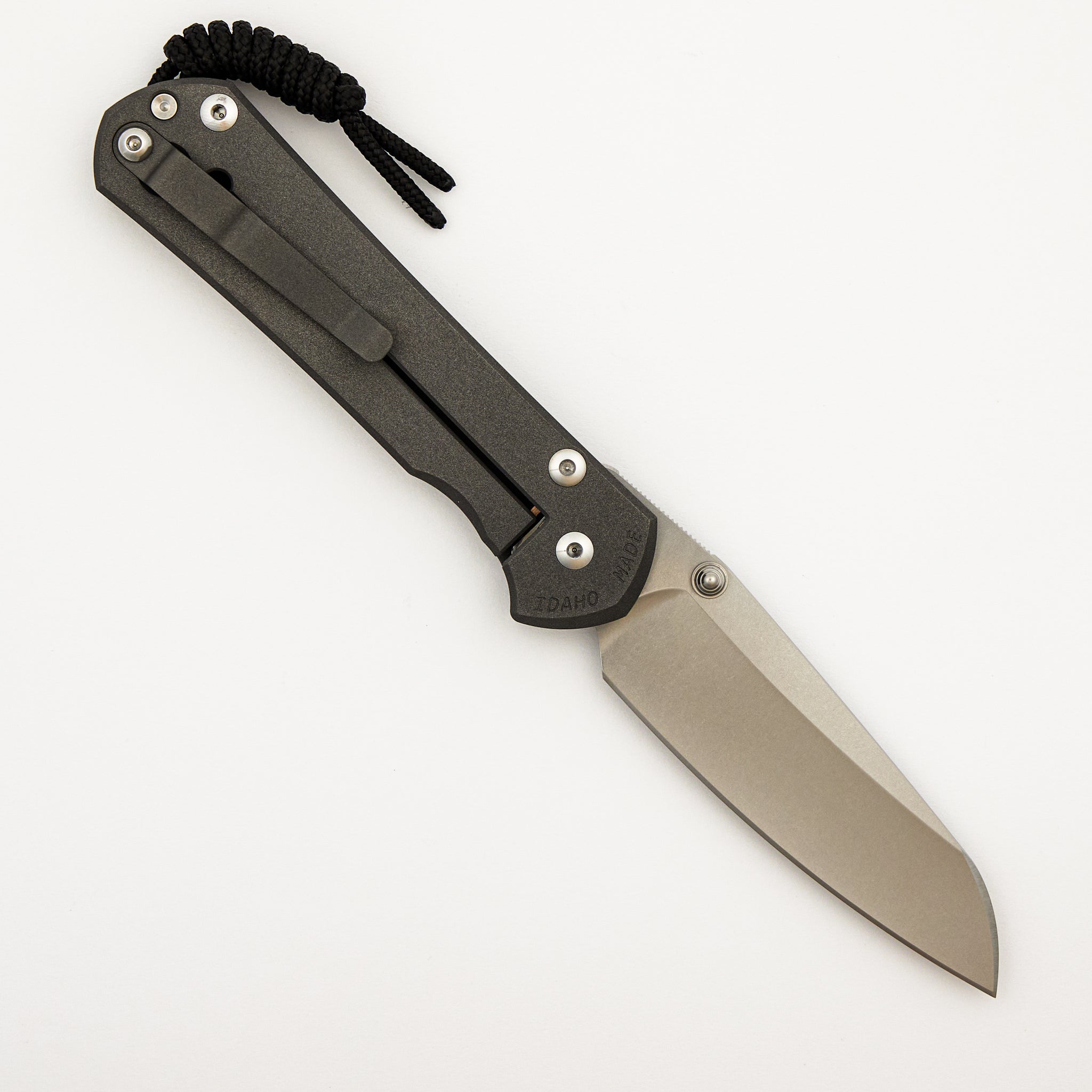 Large Sebenza 31 - Insingo CPM MagnaCut Blade - Silver Double Thumb Lugs
